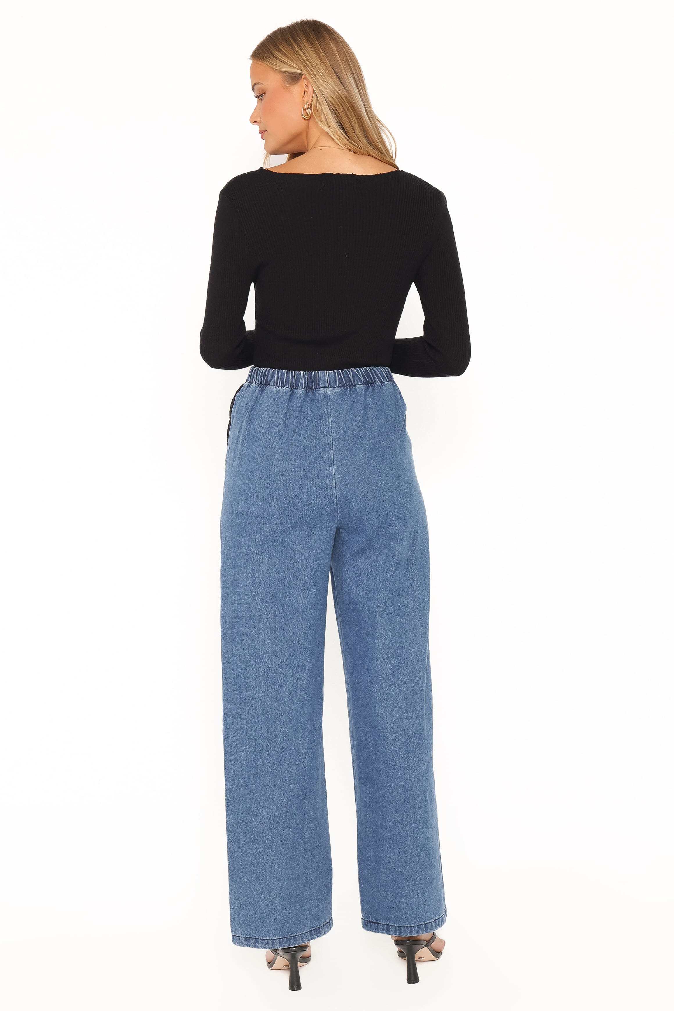 BOTTOMS Fletcher Denim Racer Pants - Indigo Lace
