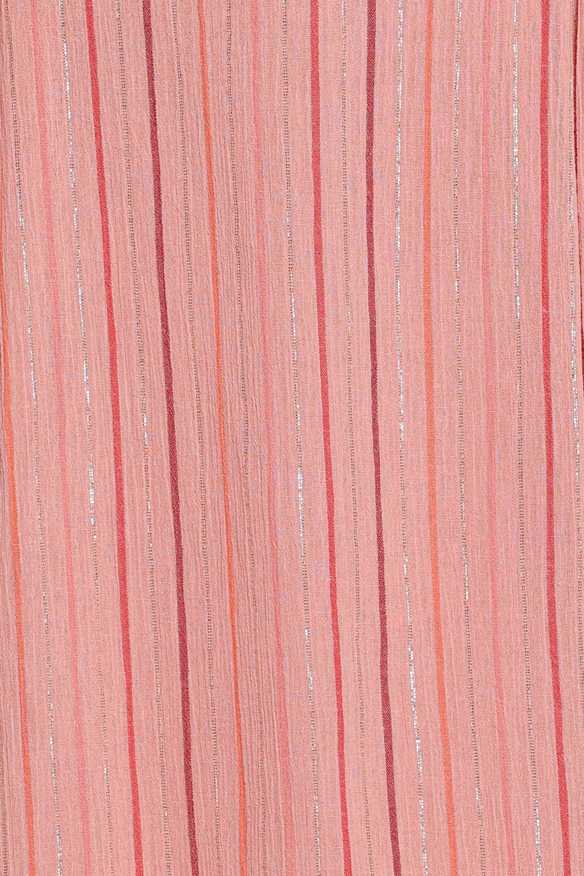 BOTTOMS Junie Cotton Midi Skirt - Coral Stripe