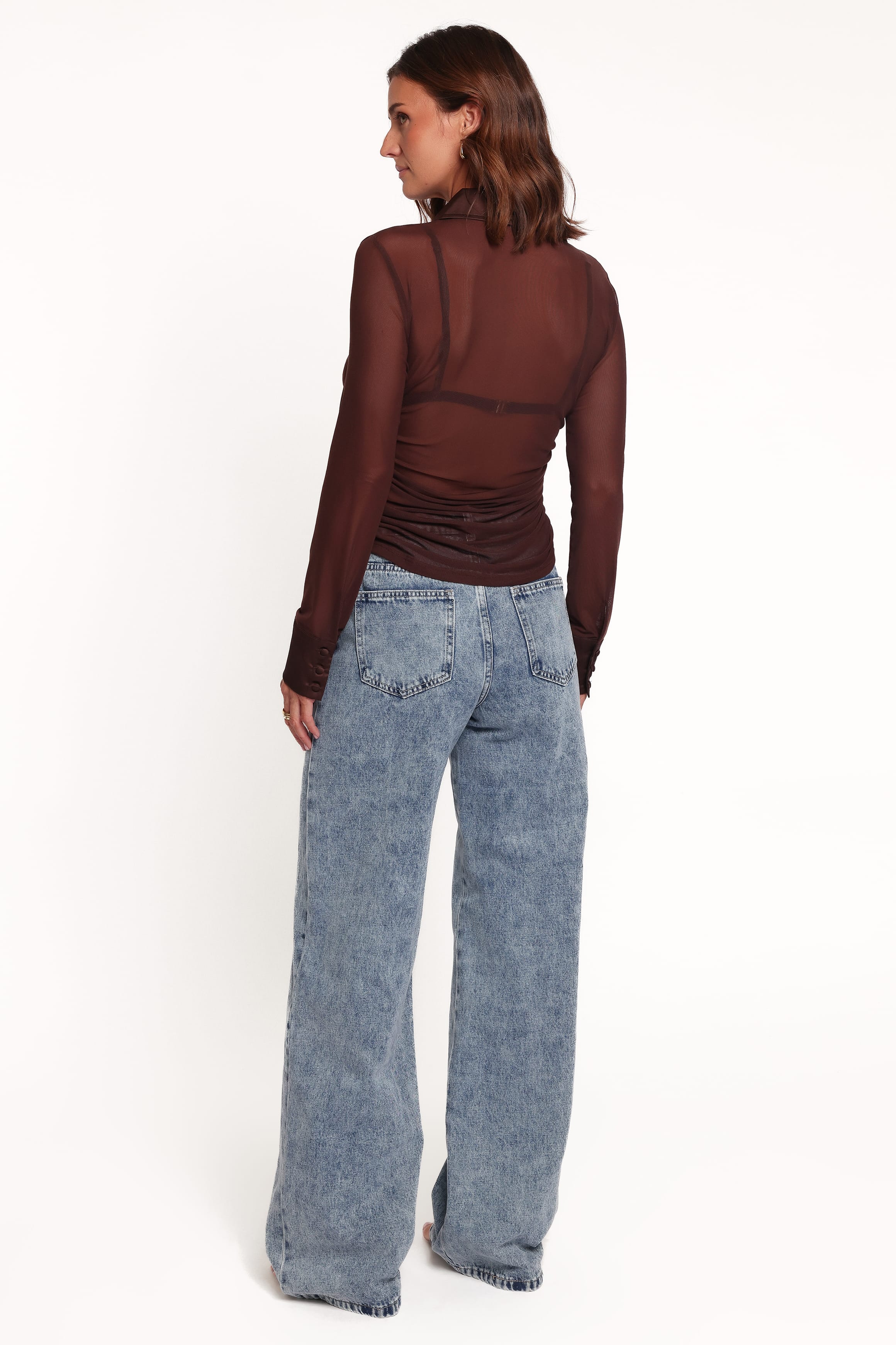 BOTTOMS Kendall Straight Leg Jeans - Medium Wash