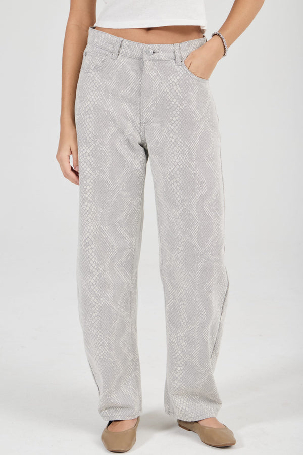 BOTTOMS Rollas 90s Boyfriend Jeans - Python