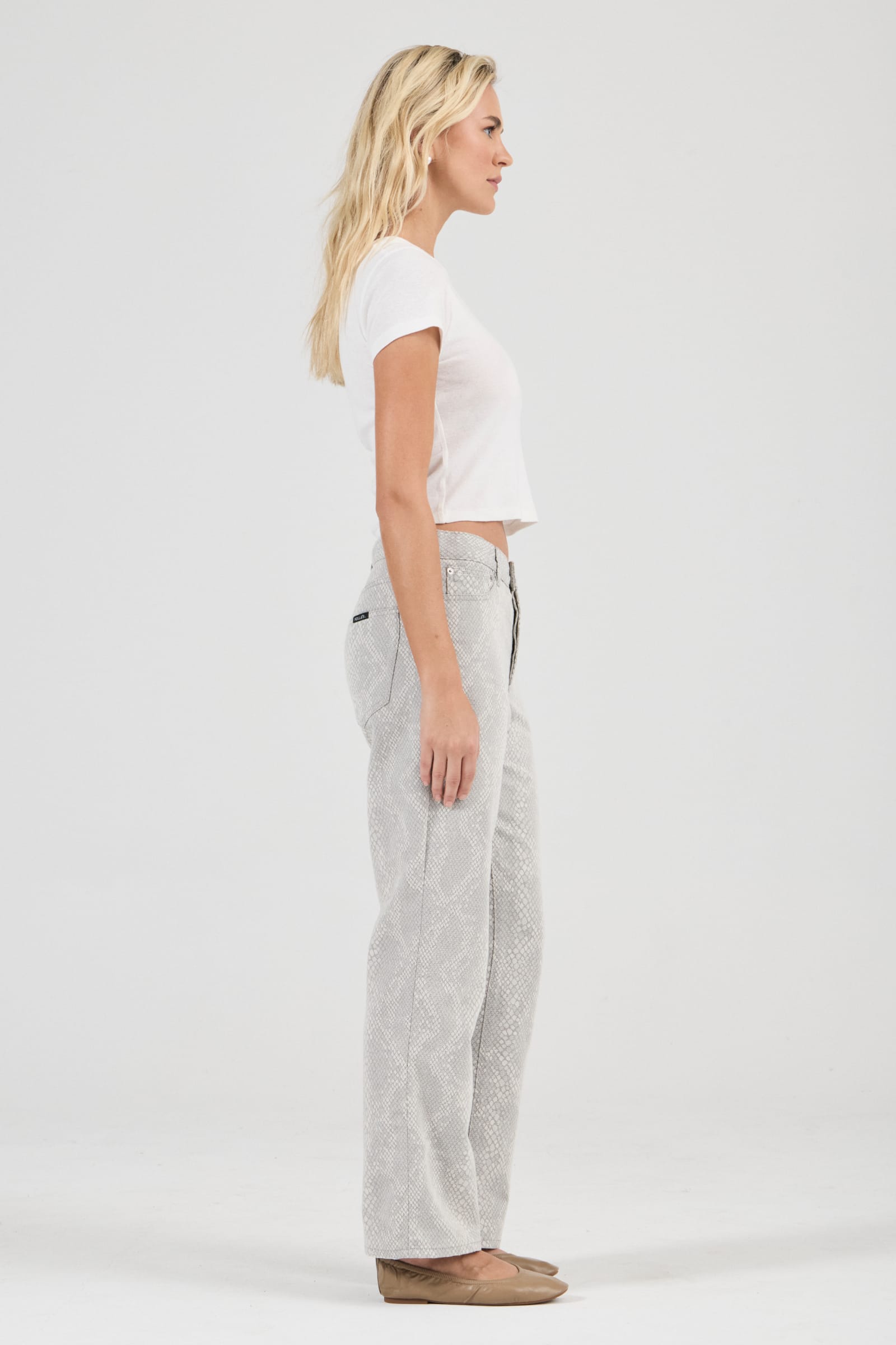 BOTTOMS Rollas 90s Boyfriend Jeans - Python