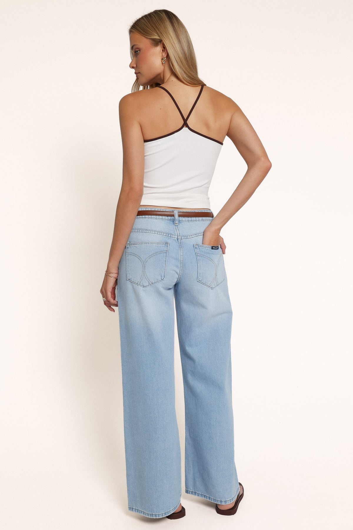 BOTTOMS Rollas Frankie Loose Jeans - Swoon