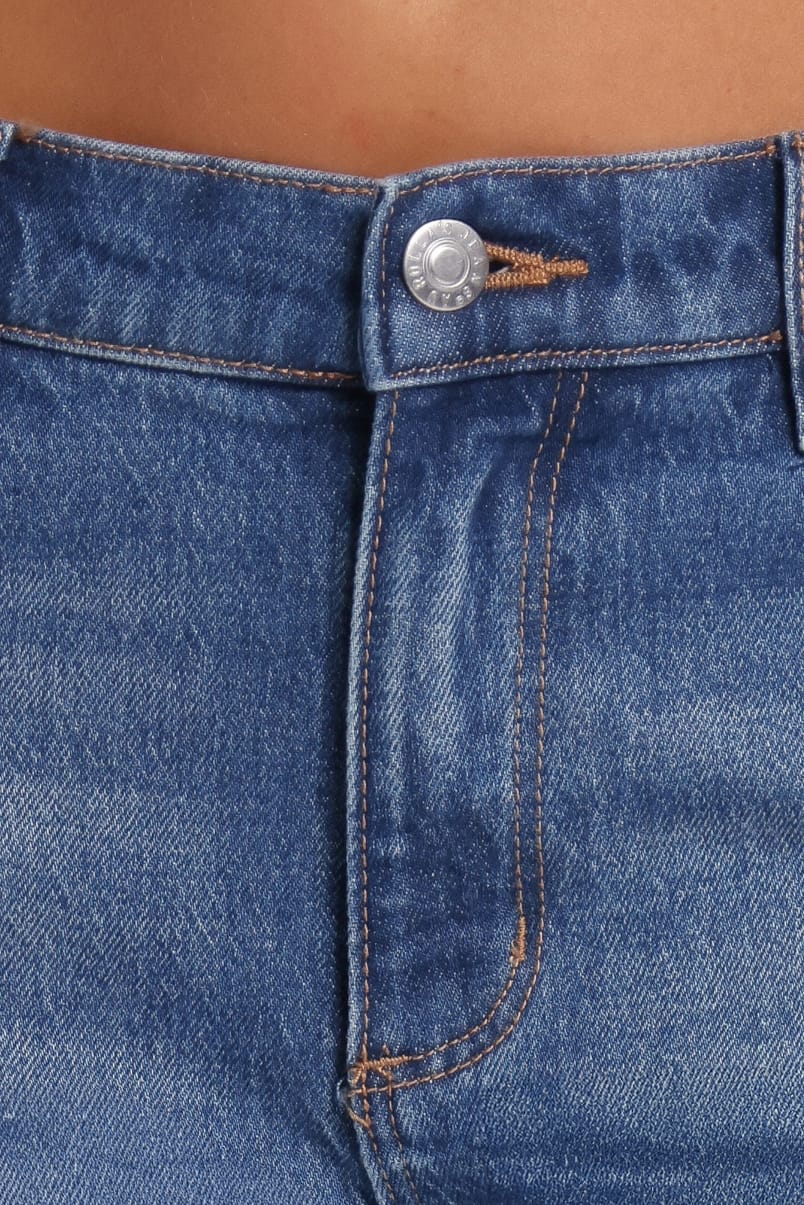 BOTTOMS Rollas Jane Aline Twist Jeans - Silverlake
