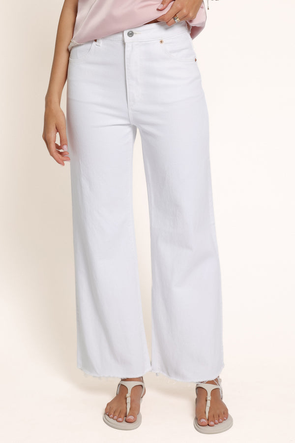 BOTTOMS Rollas Sailor Scoop Jeans - Vintage White