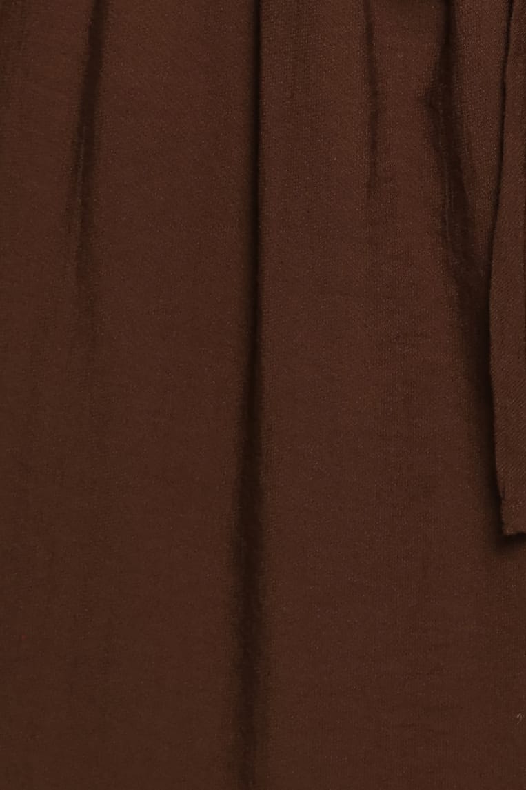 BOTTOMS Rosanna Lace Hem Balloon Pants - Chocolate Brown