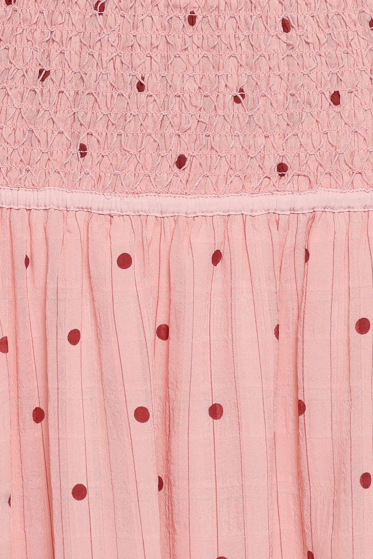 BOTTOMS Saskia Maxi Skirt - Pink Dot