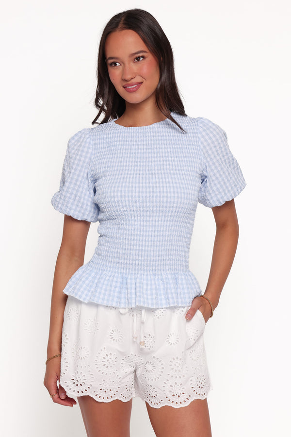 BOTTOMS Wren Short - White Broderie