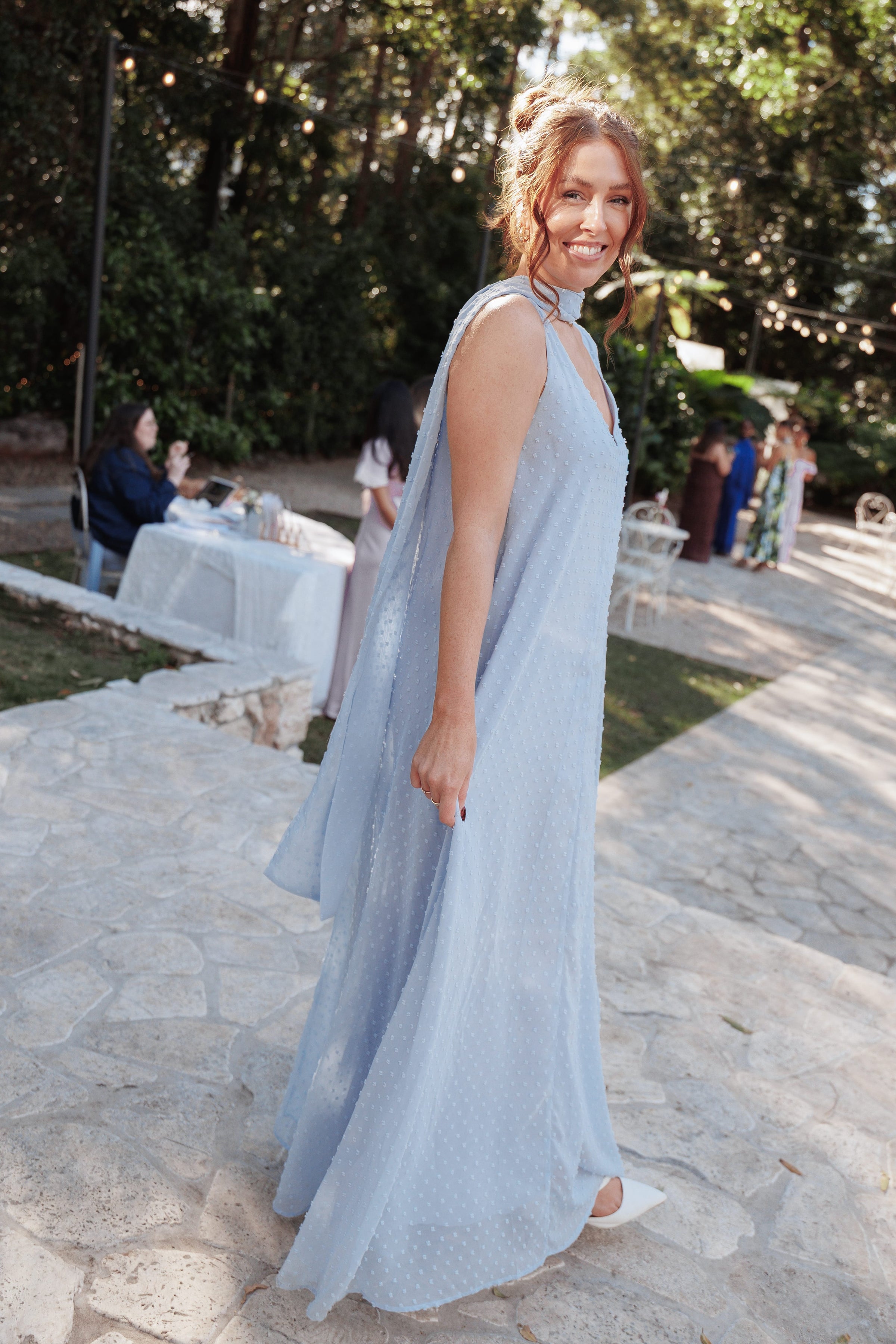 DRESSES Aeryn Maxi Dress - Pale Blue