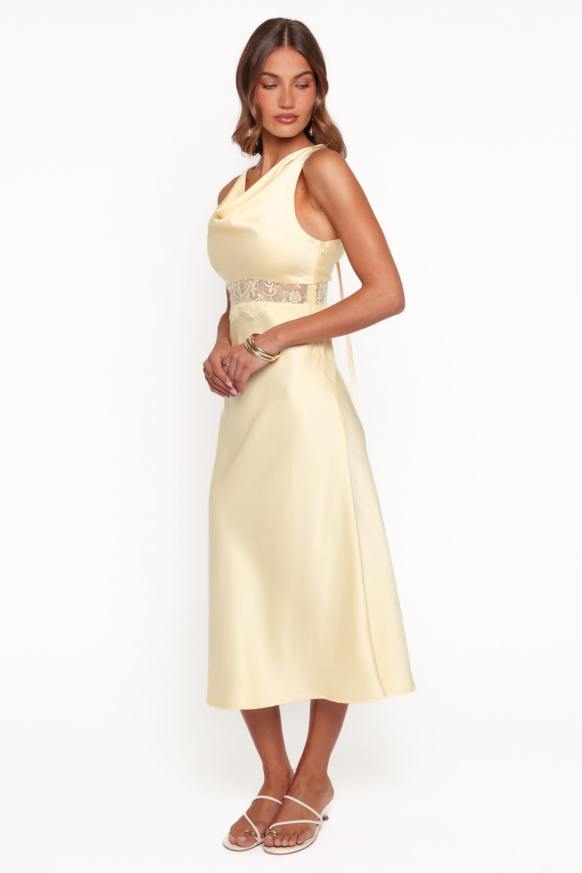 DRESSES Antonella Midi Dress - Yellow