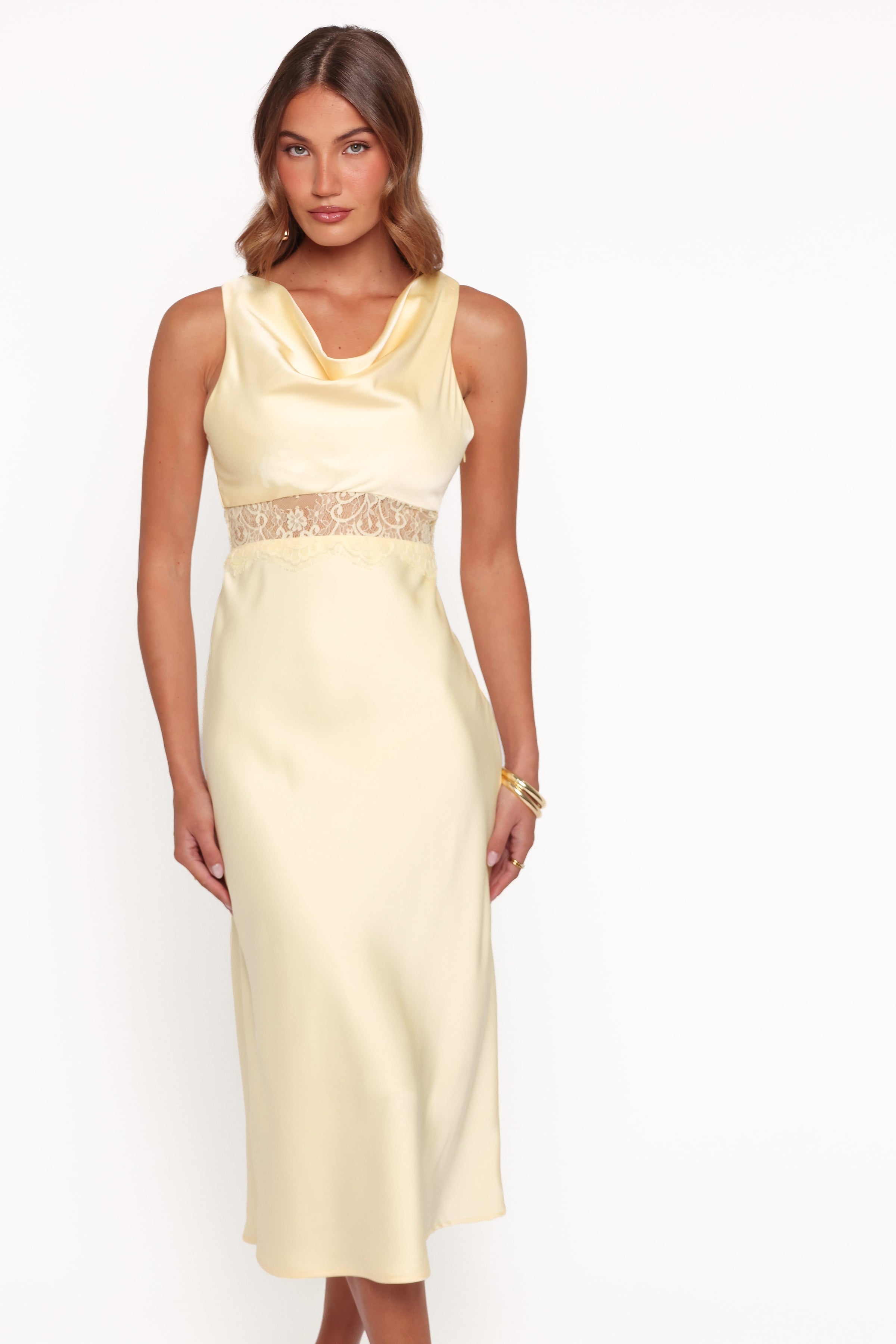 DRESSES Antonella Midi Dress - Yellow
