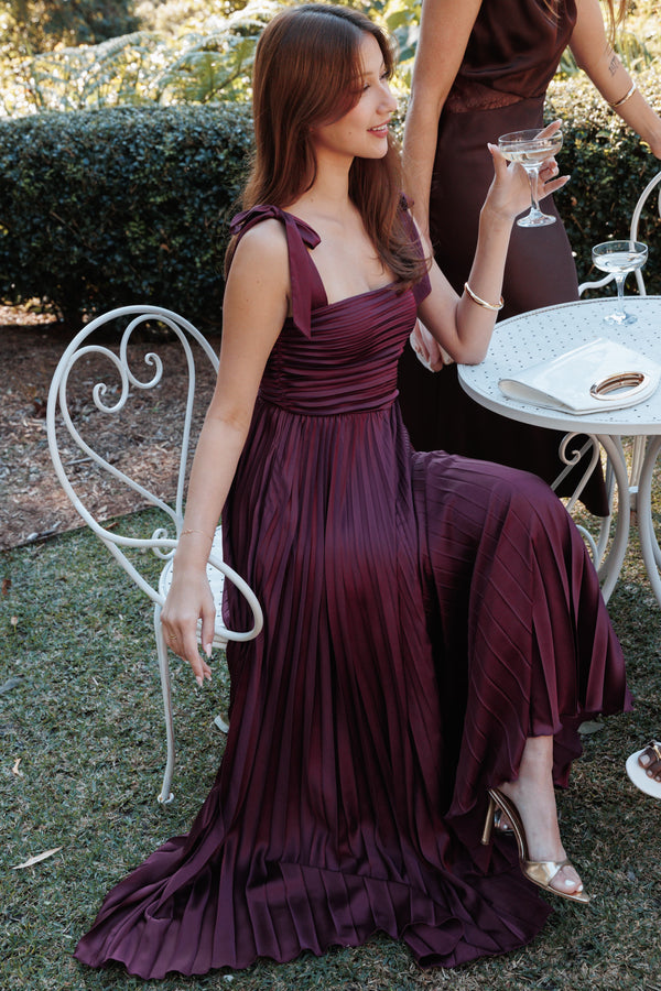 DRESSES Beaumont Maxi Dress - Wine