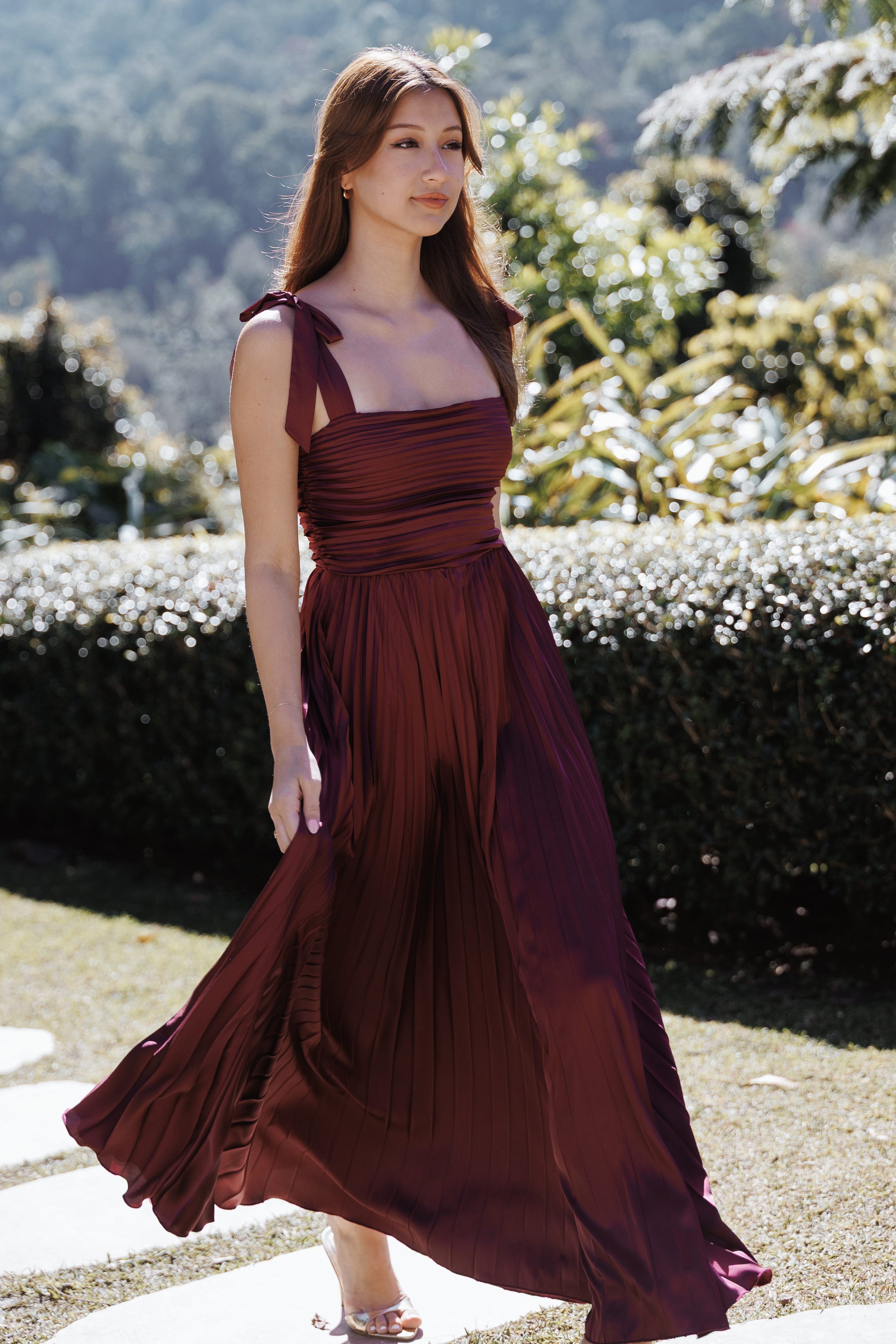 DRESSES Beaumont Maxi Dress - Wine