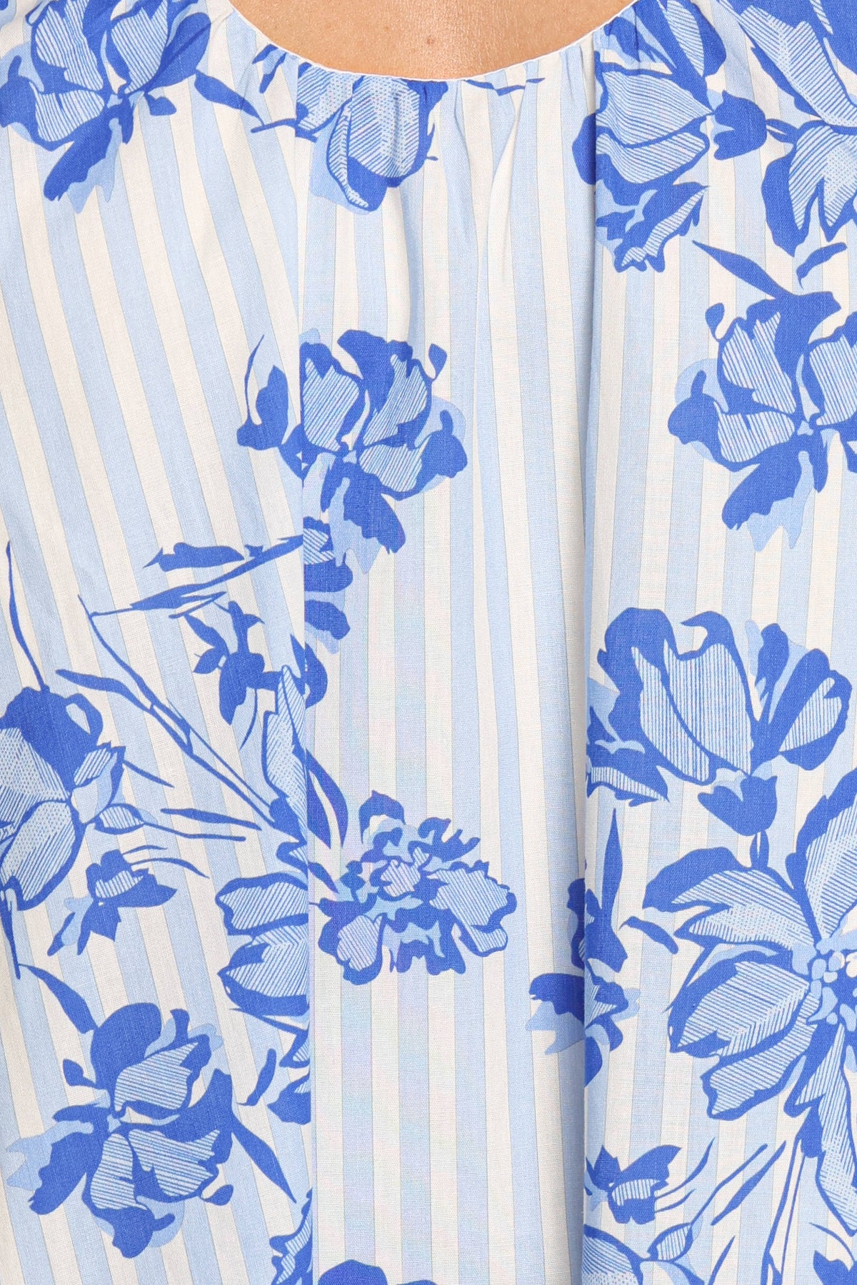 DRESSES Bertine Mini Dress - Paisley Blue Stripe