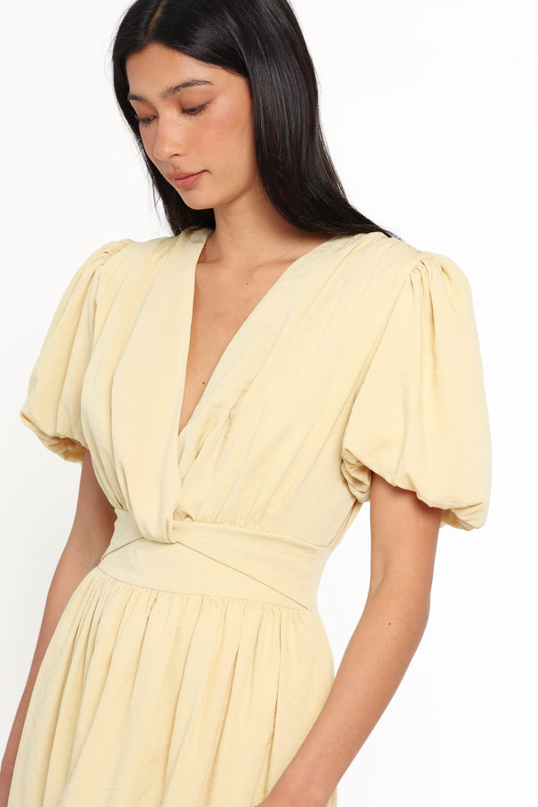 DRESSES Briselle Midi Dress - Yellow