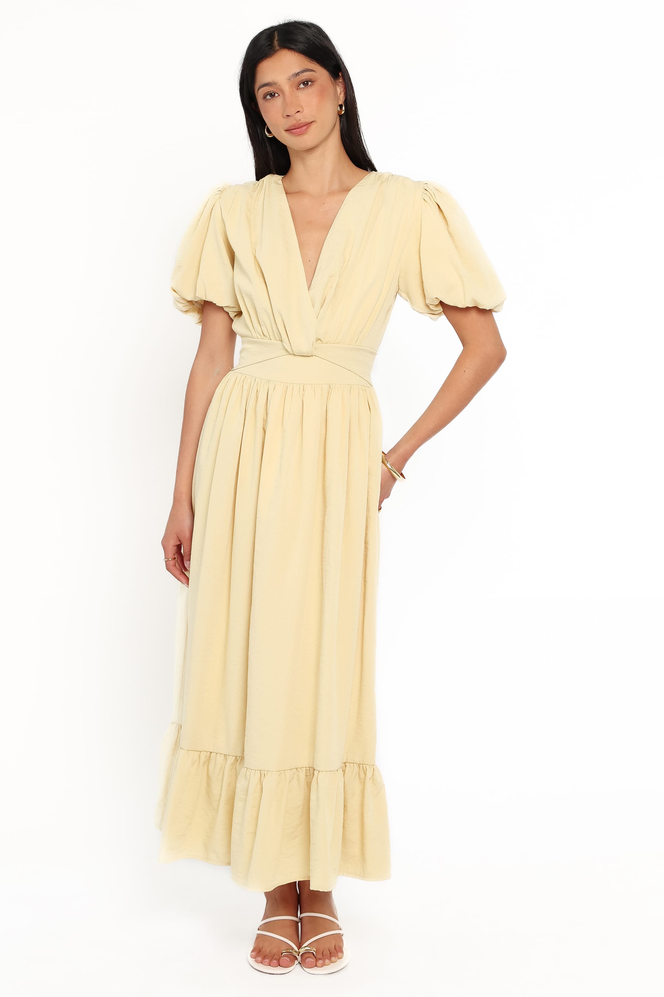 DRESSES Briselle Midi Dress - Yellow