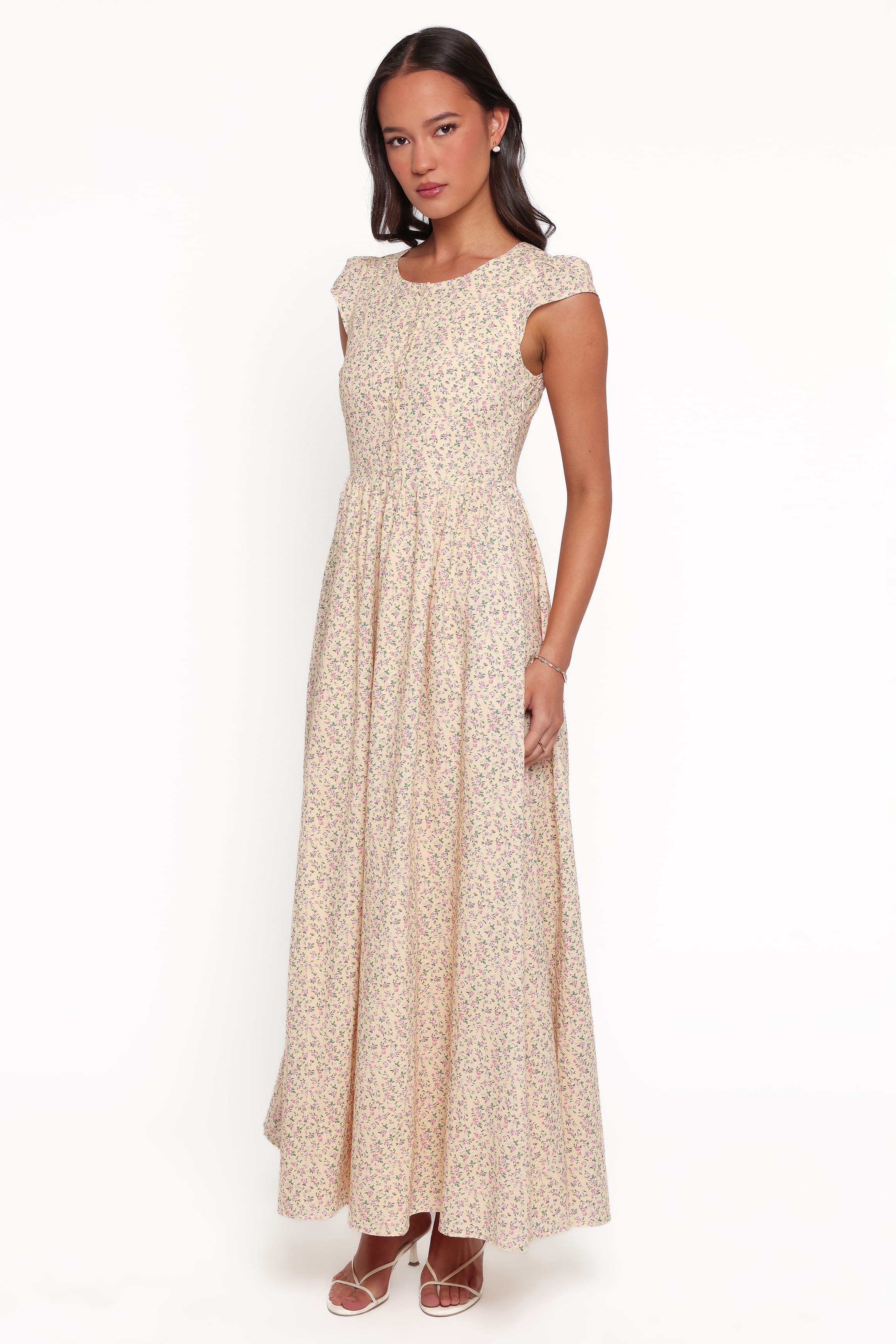 DRESSES Cadwin Maxi Dress - Yellow Ditsy Floral