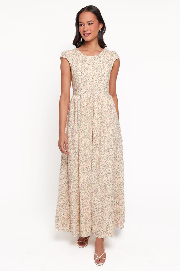 DRESSES Cadwin Maxi Dress - Yellow Ditsy Floral