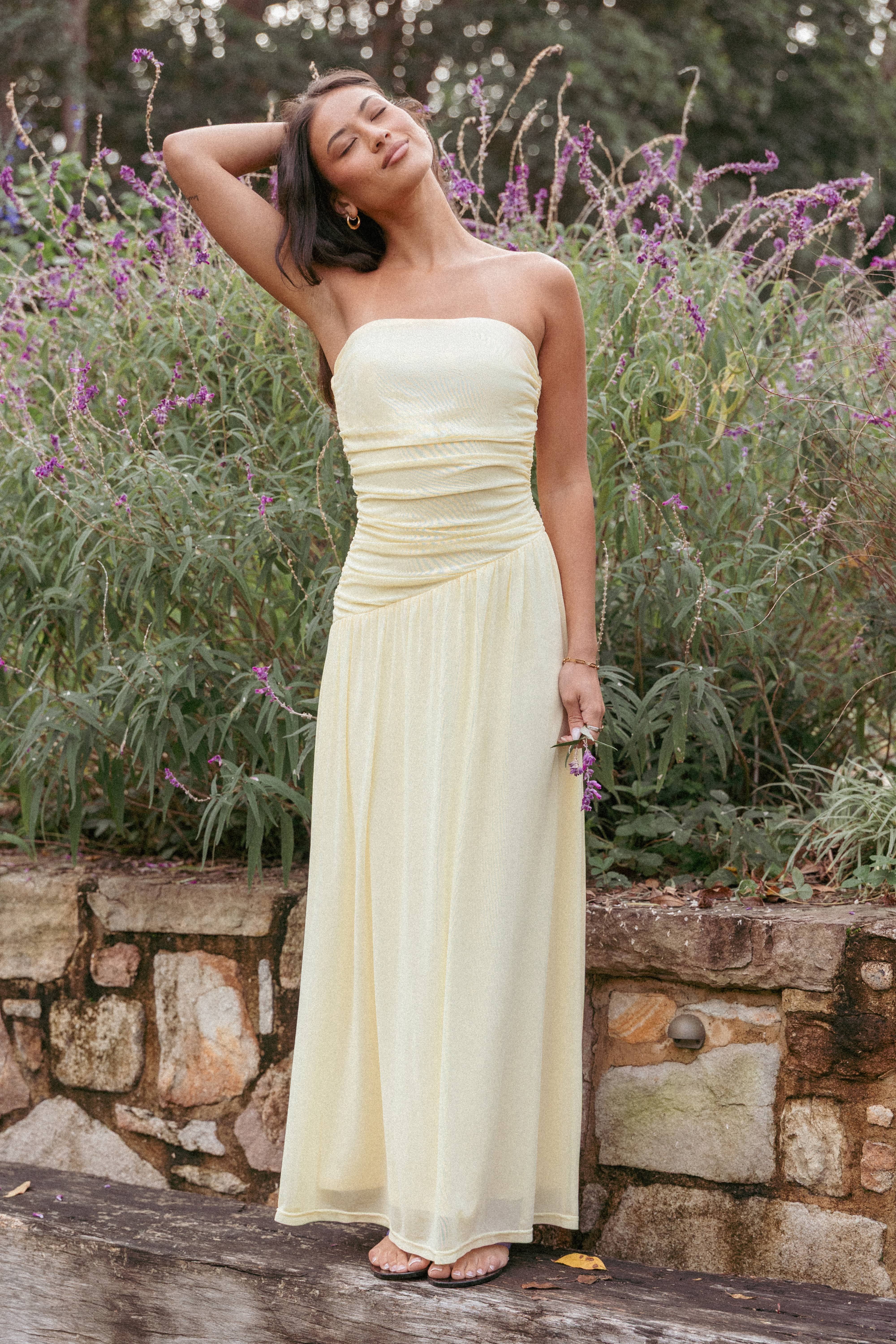 DRESSES Calypso Maxi Dress - Butter Yellow