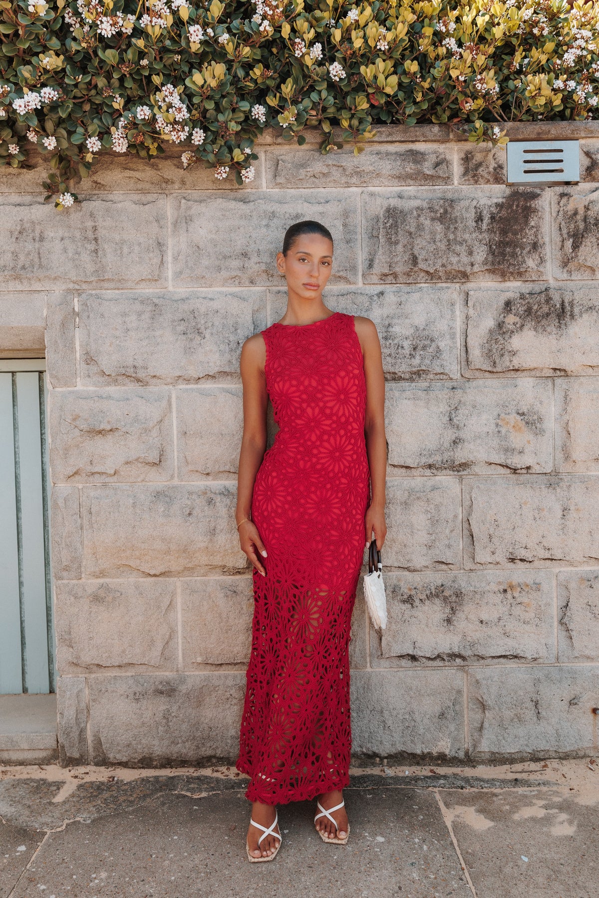 DRESSES Carlene Maxi Dress - Cranberry
