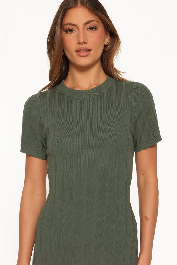DRESSES Carrillo Maxi Dress - Olive Green