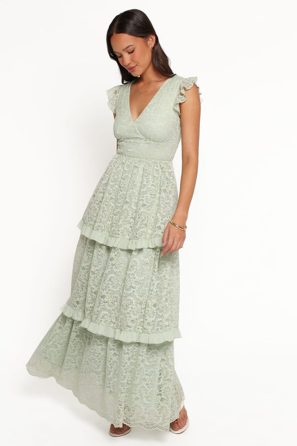 DRESSES Cataleya Maxi Dress - Sage Green