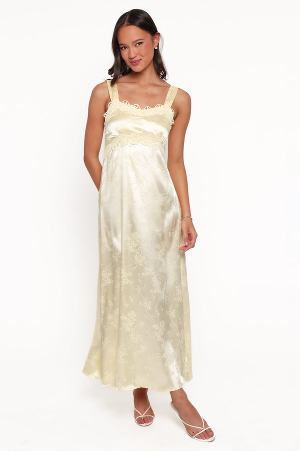 DRESSES Celestina Maxi Dress - Butter Yellow