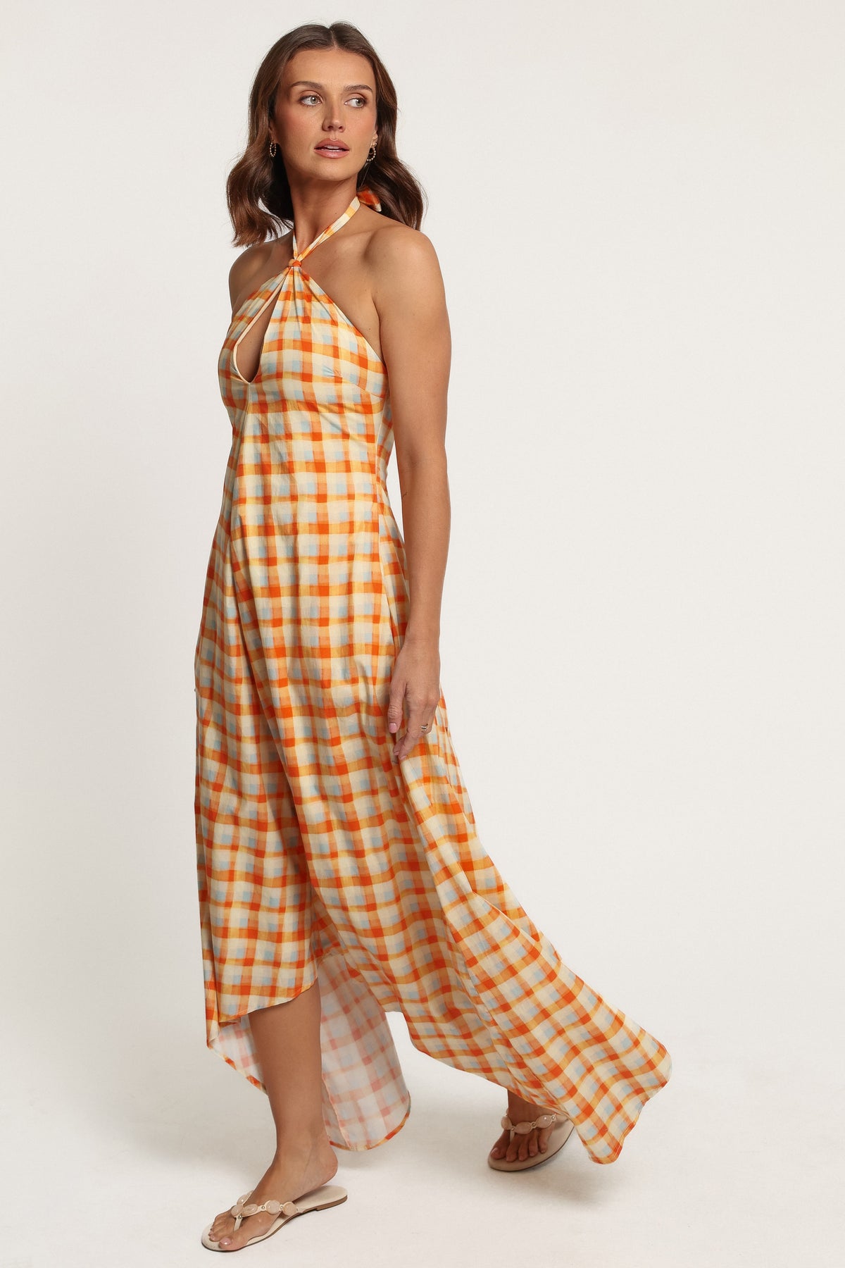 DRESSES Costello Maxi Dress - Multi Orange