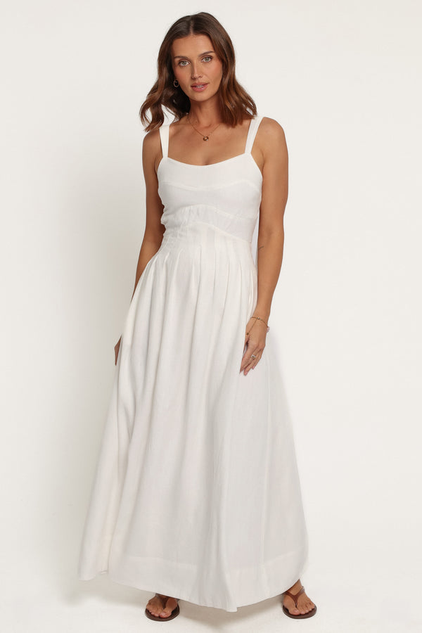 DRESSES Dante Midi Dress - White