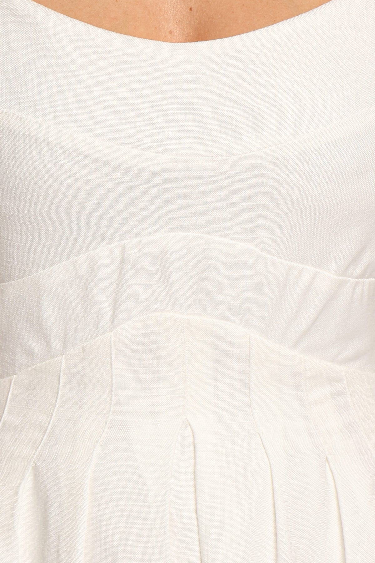 DRESSES Dante Midi Dress - White