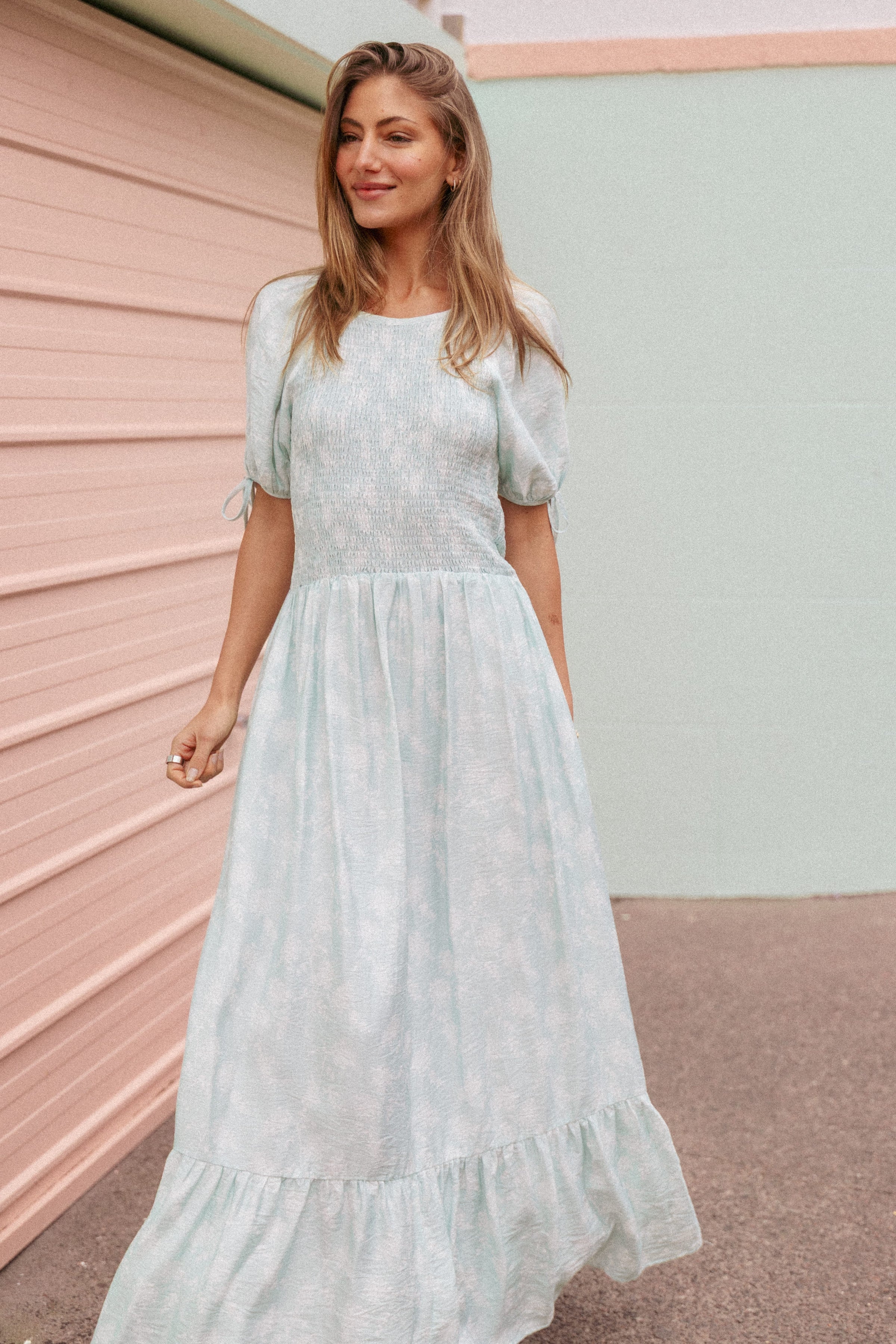 DRESSES Darleen Maxi Dress - Green Spring Floral