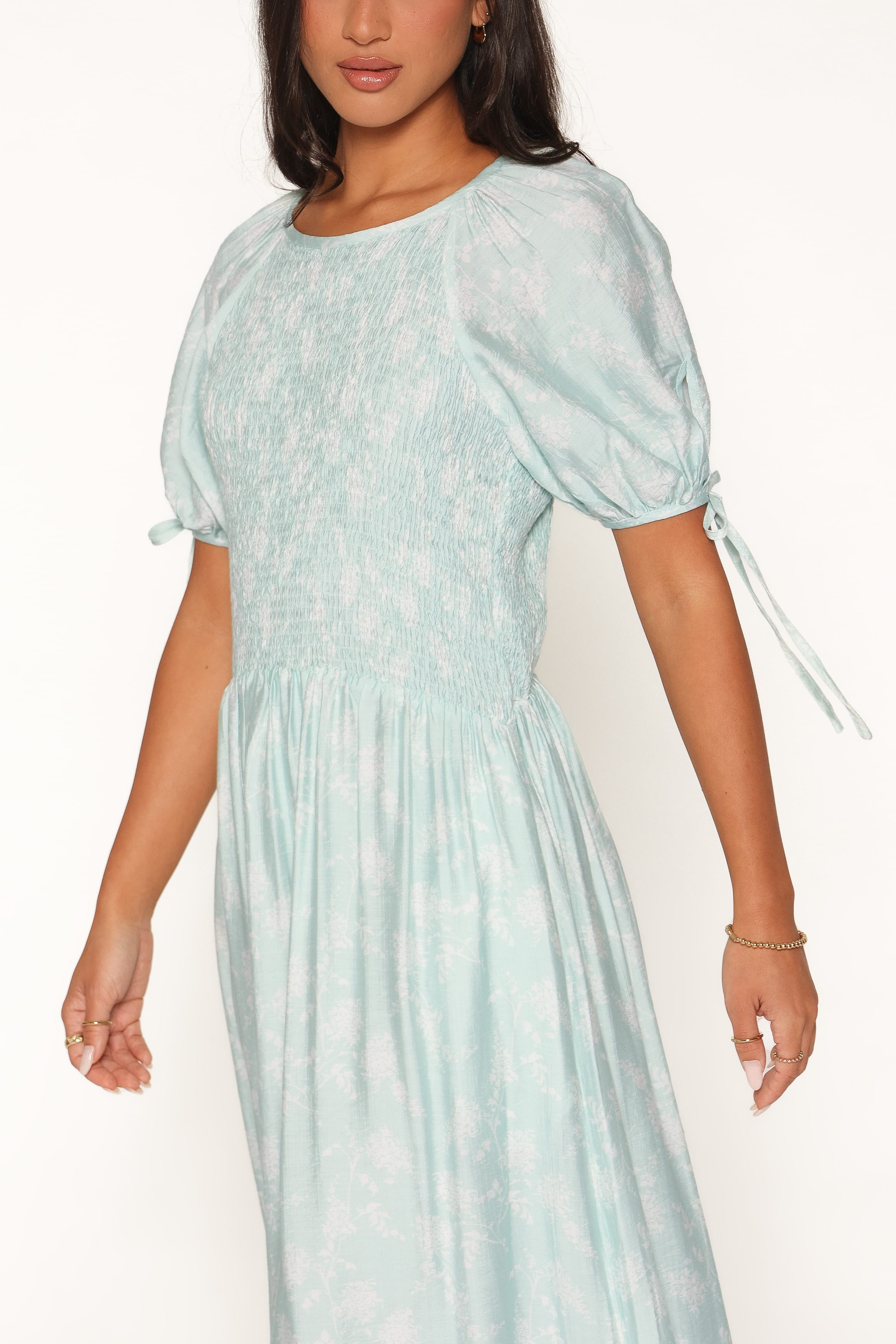 DRESSES Darleen Maxi Dress - Green Spring Floral