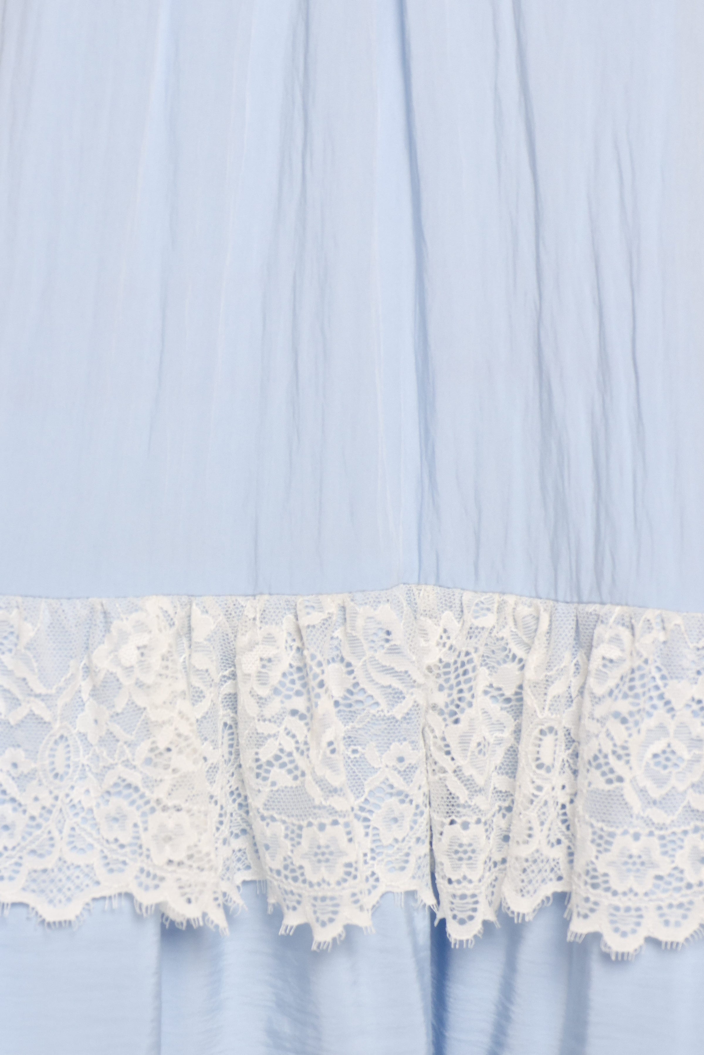 DRESSES Dayana Lace Mini Dress - Icy Blue