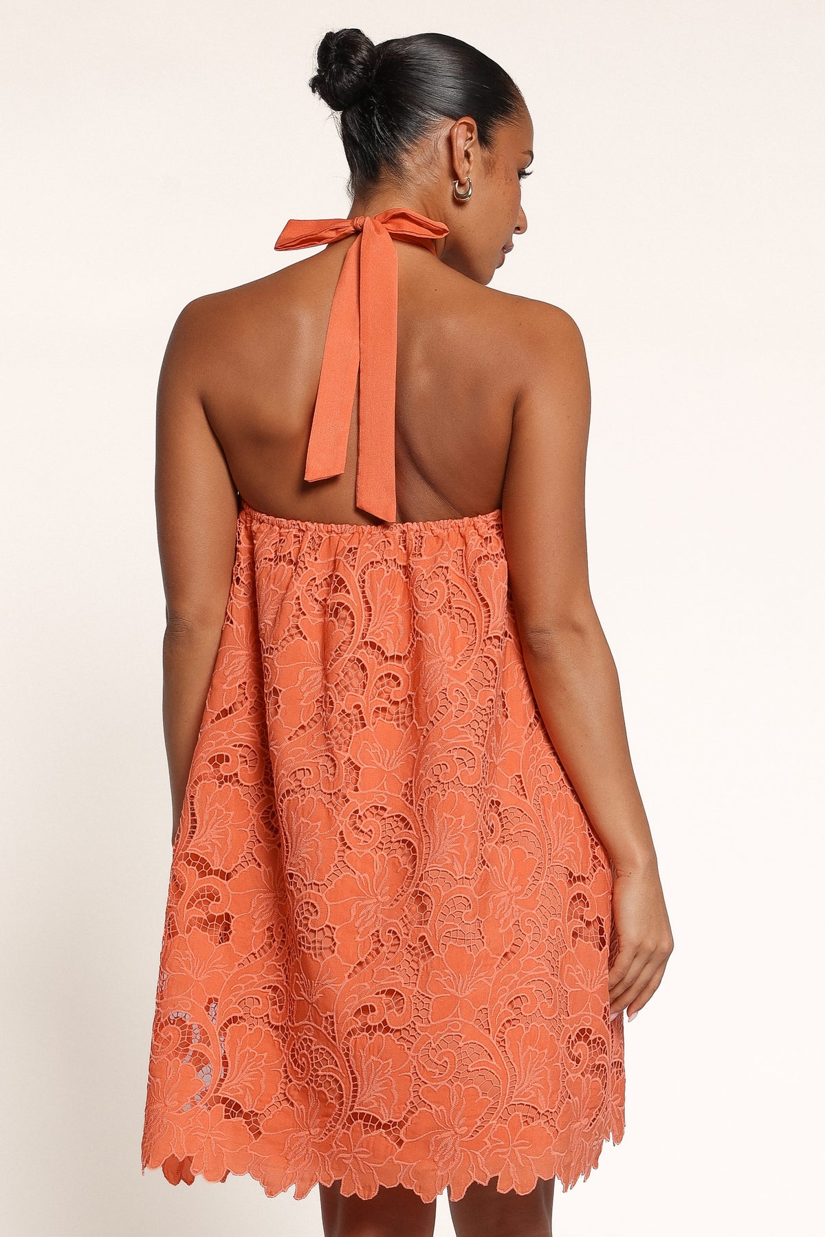 DRESSES Daytana Halter Mini Dress - Coral