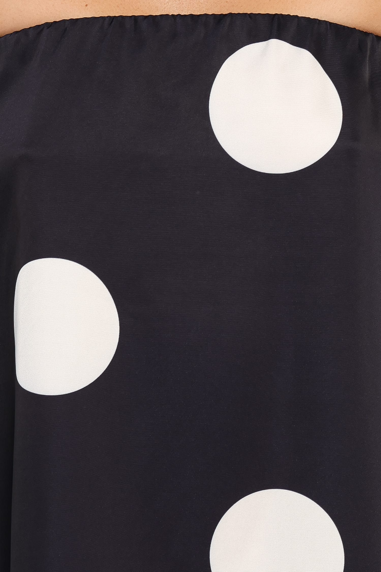 DRESSES Delaney Strapless Maxi Dress - Black Polka Dot