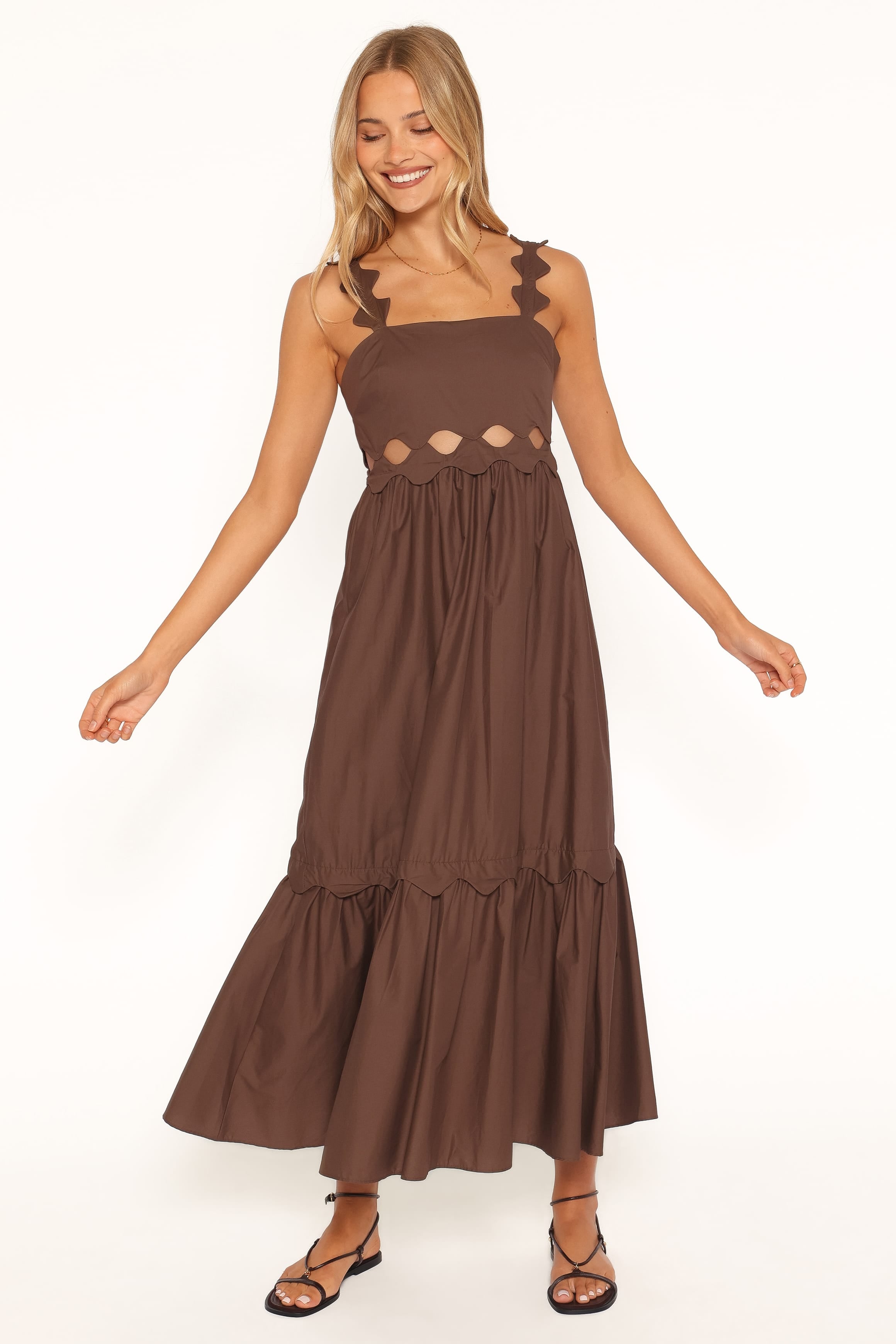 DRESSES Dixie Maxi Dress - Brown