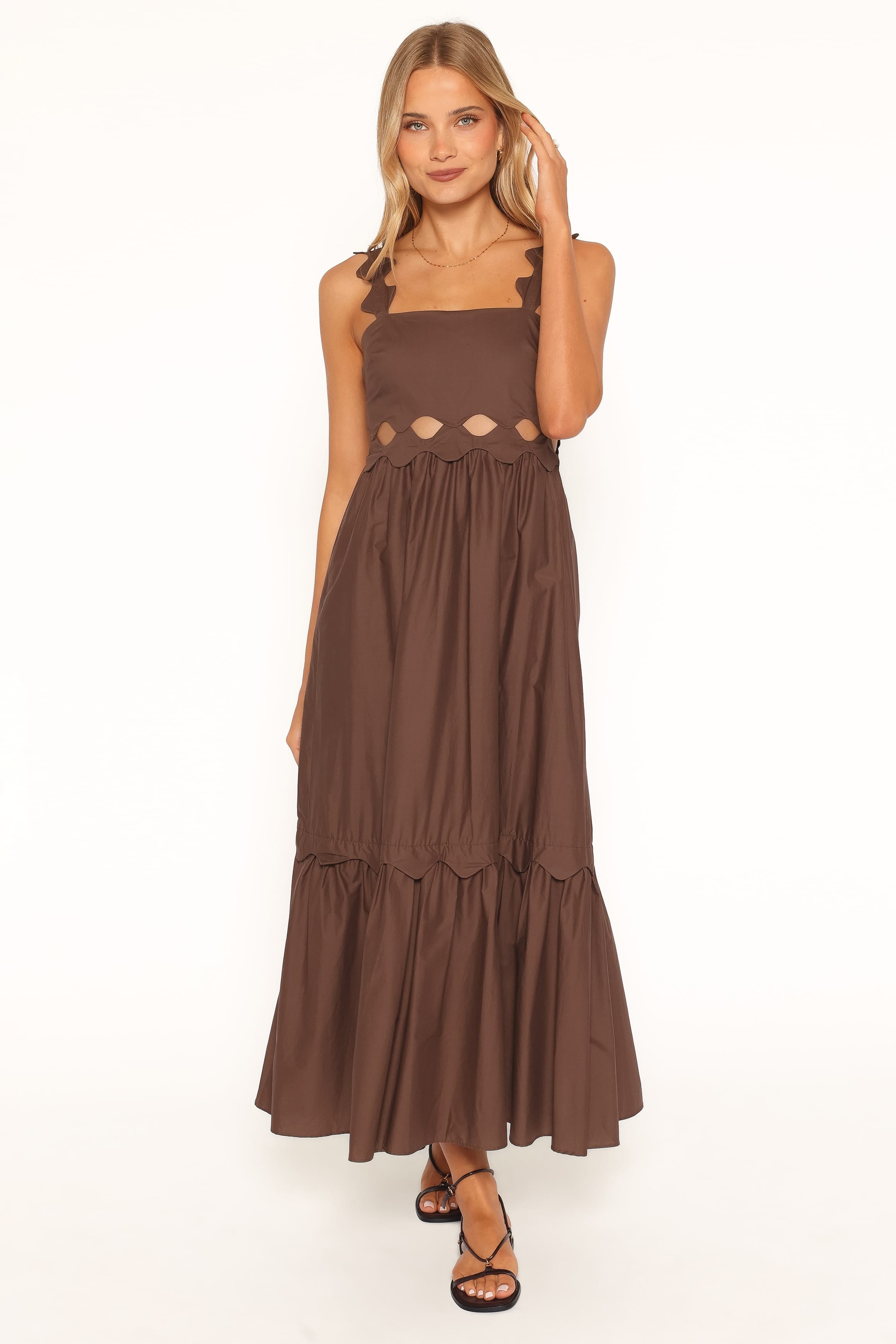 DRESSES Dixie Maxi Dress - Brown