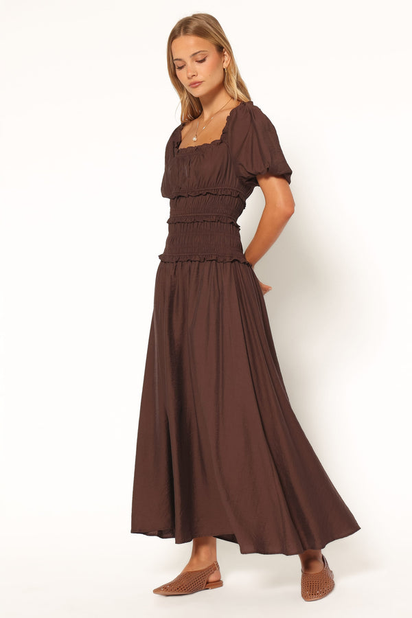 DRESSES Doralee Maxi Dress - Brown