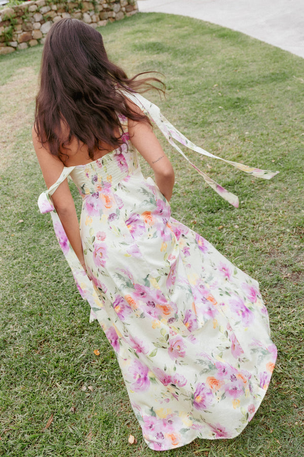 DRESSES Ellody Maxi Dress - Yellow Petunia