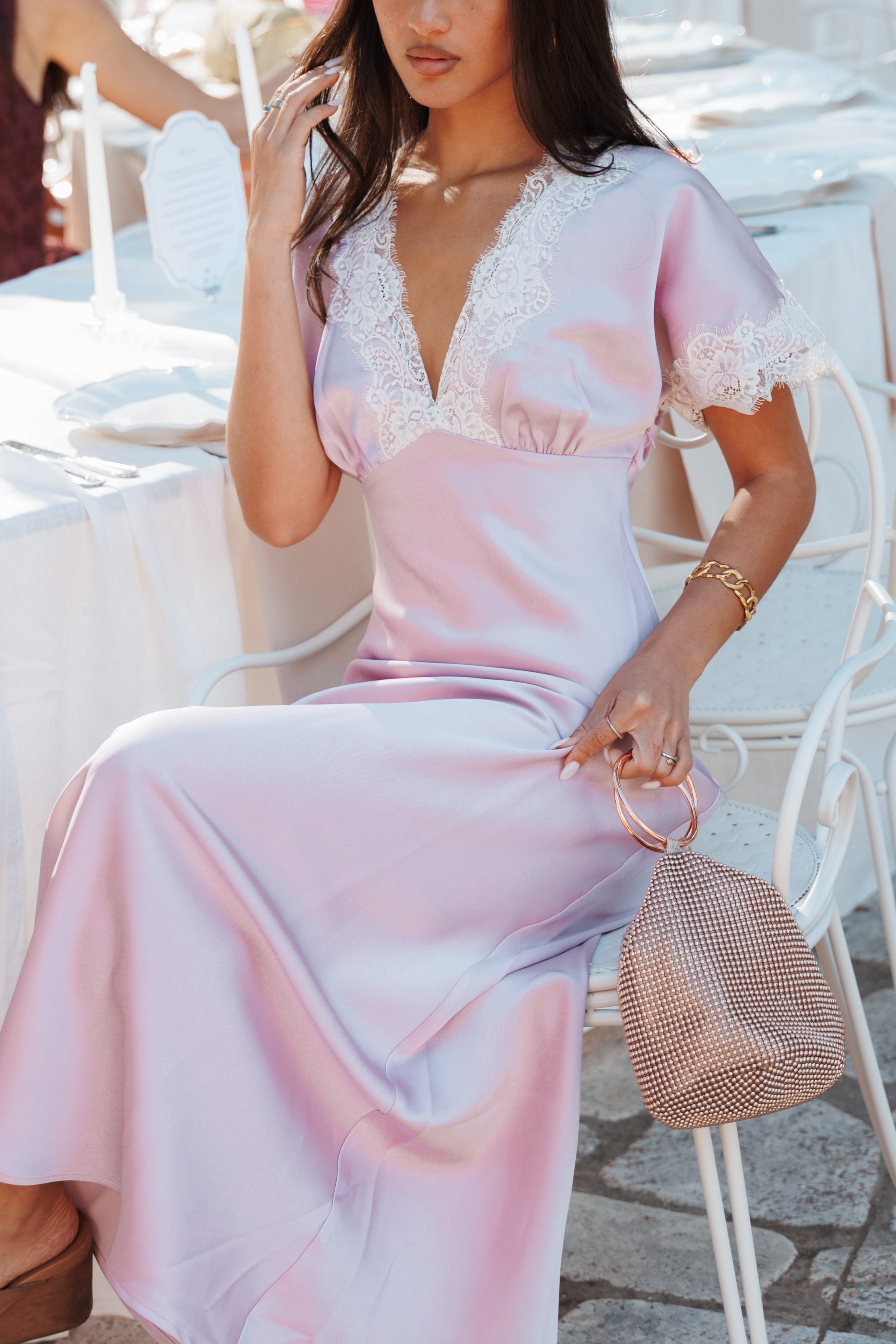 DRESSES Elston Maxi Dress - Purple