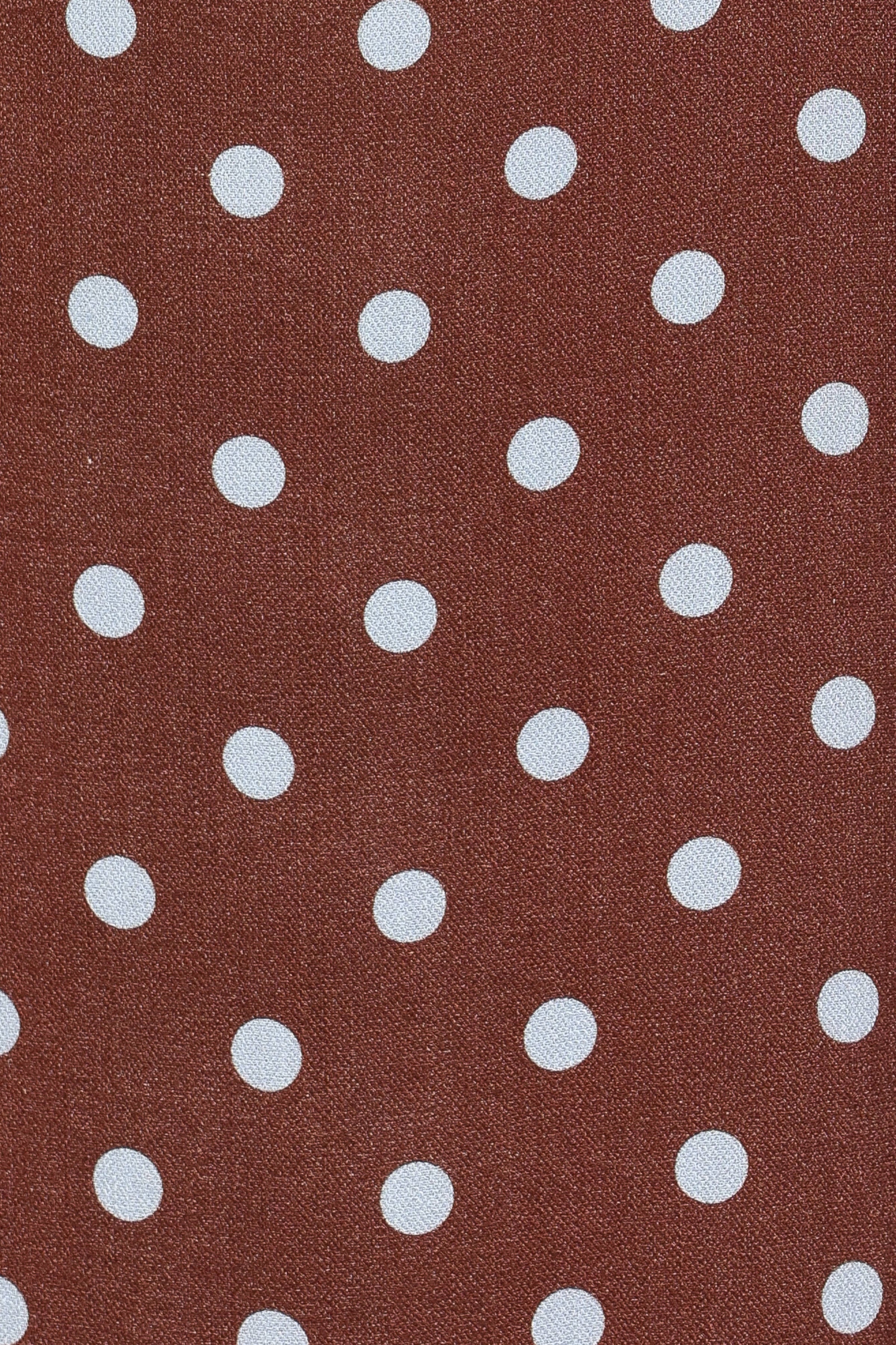 DRESSES Elton Maxi Dress - Brown/Blue Polka Dot
