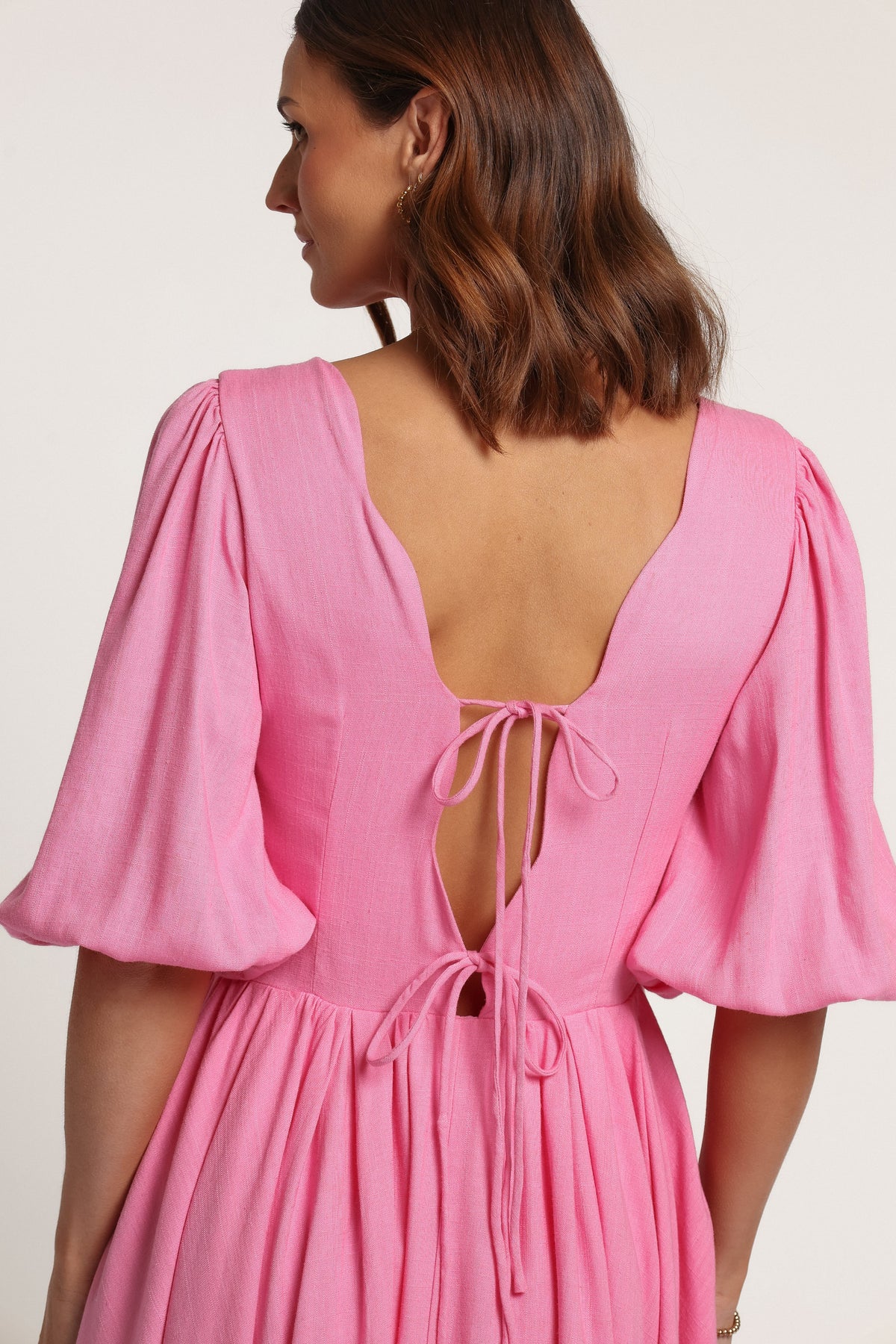 DRESSES Emiko Scallop Mini Dress - Pink