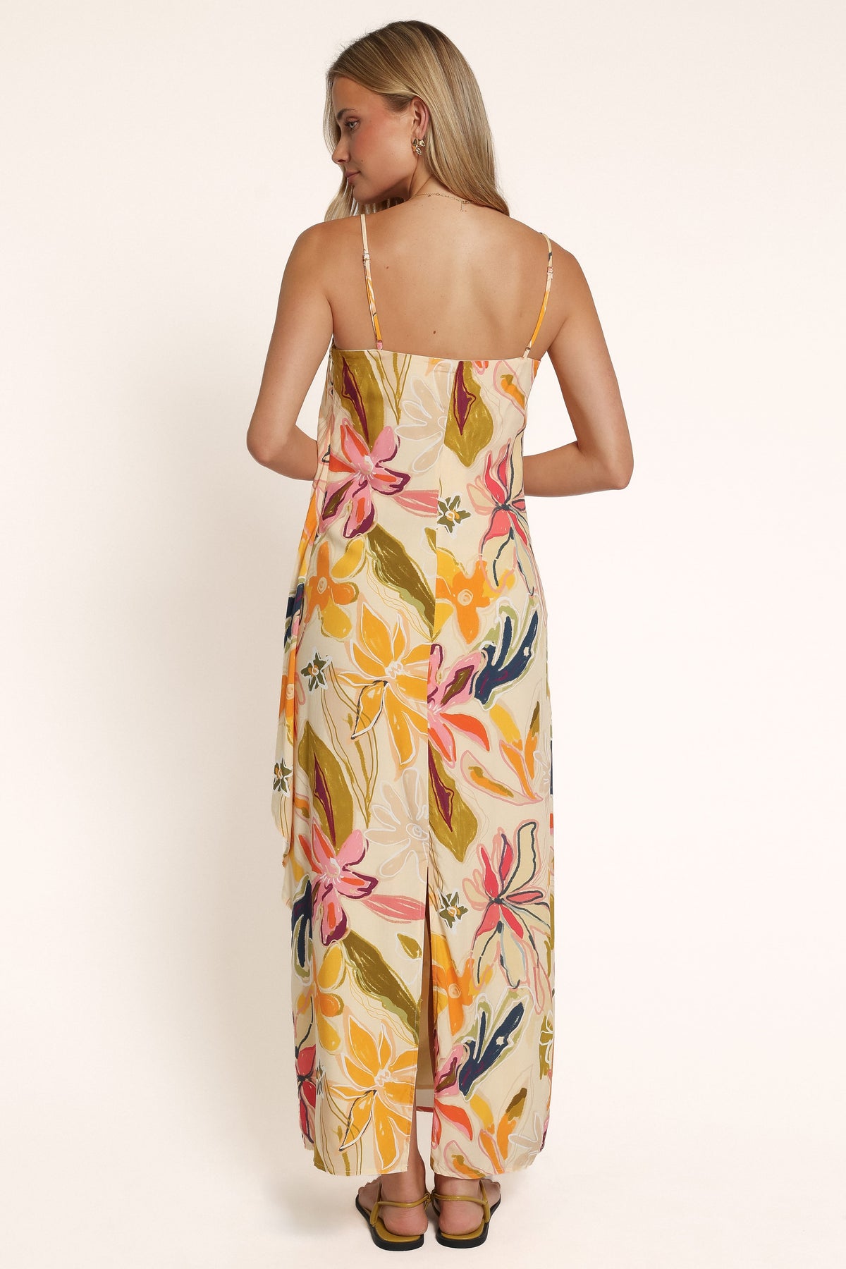 DRESSES Florenza Maxi Dress - Yellow Floral