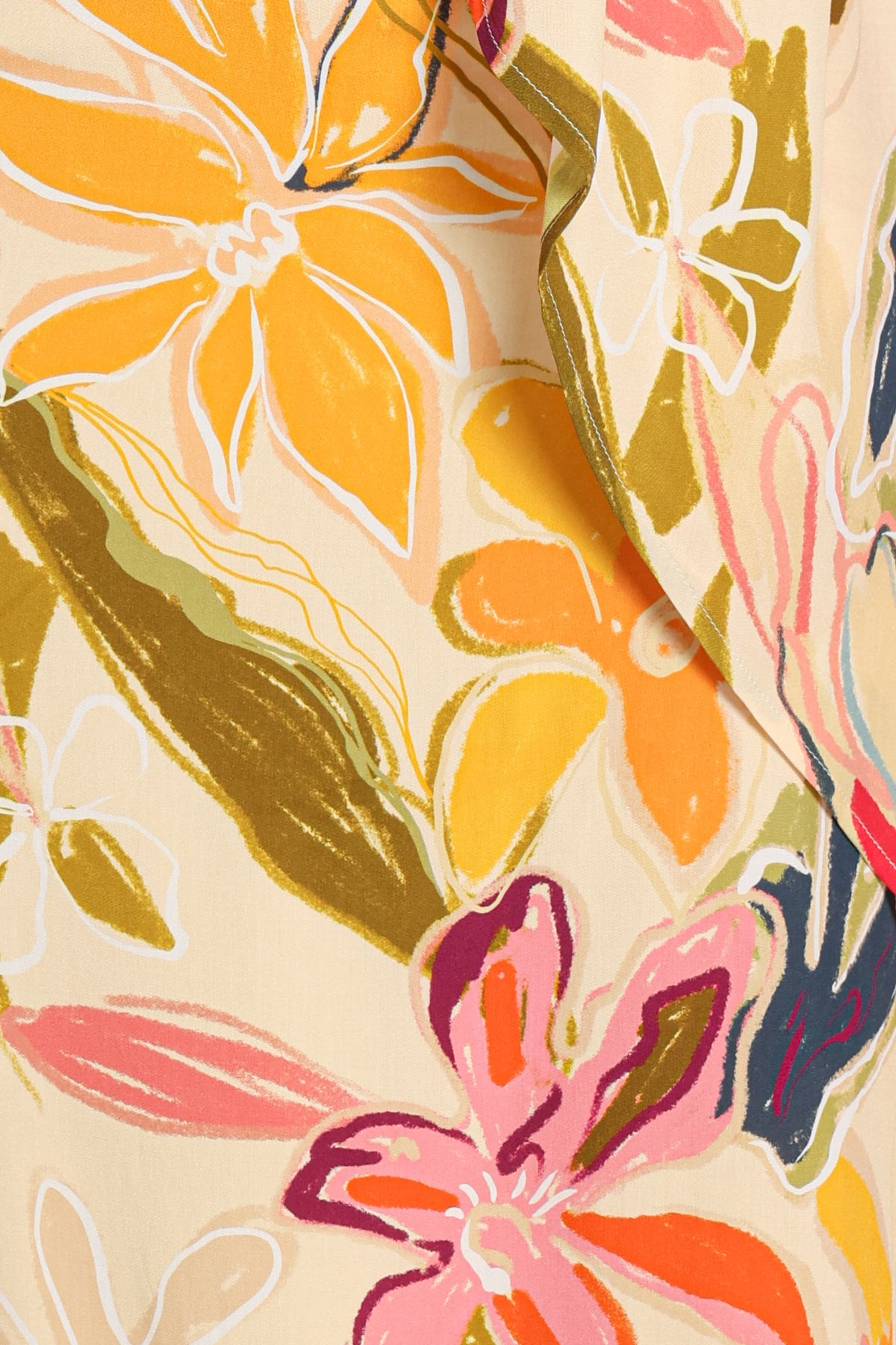 DRESSES Florenza Maxi Dress - Yellow Floral