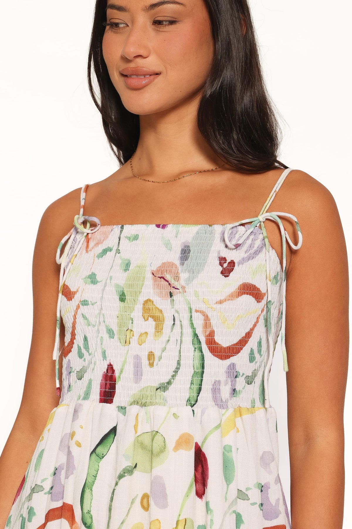 DRESSES Gresha Mini Dress - Pink Watercolour