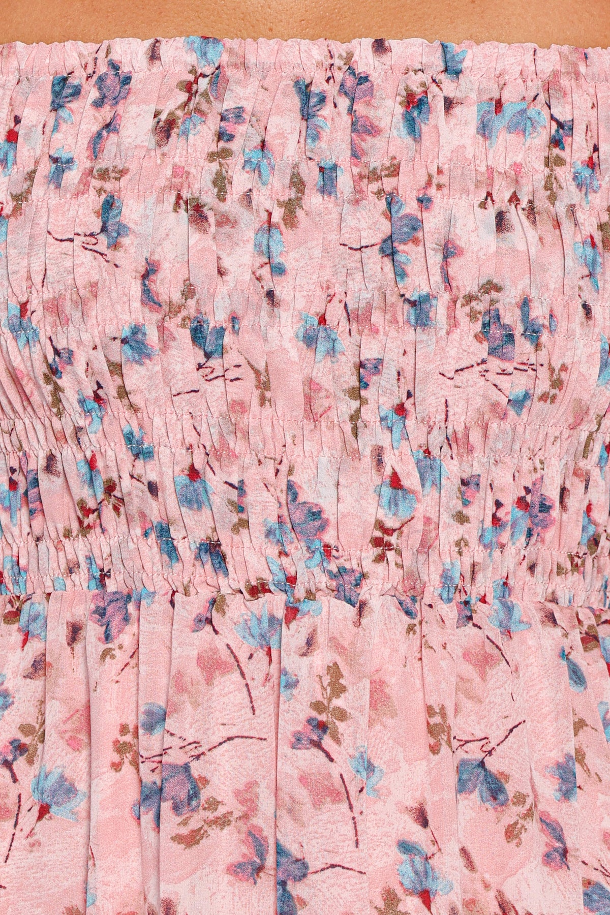 DRESSES Harlon Off Shoulder Maxi Dress - Pink Floral
