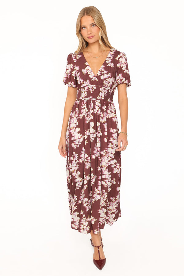 DRESSES Henny Maxi Dress - Pink Rum Floral