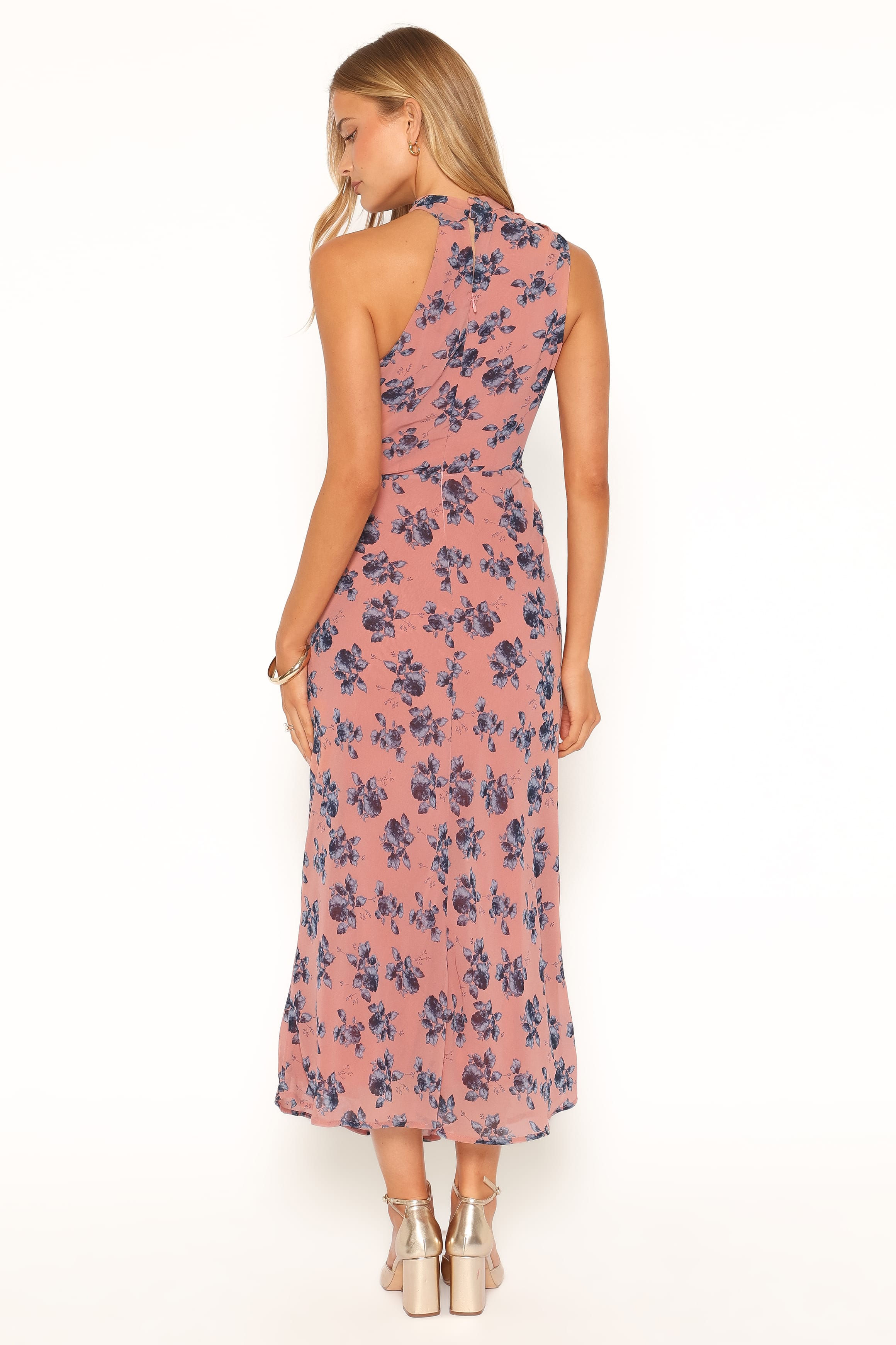 DRESSES Isabeau Midi Dress - Pink Floral