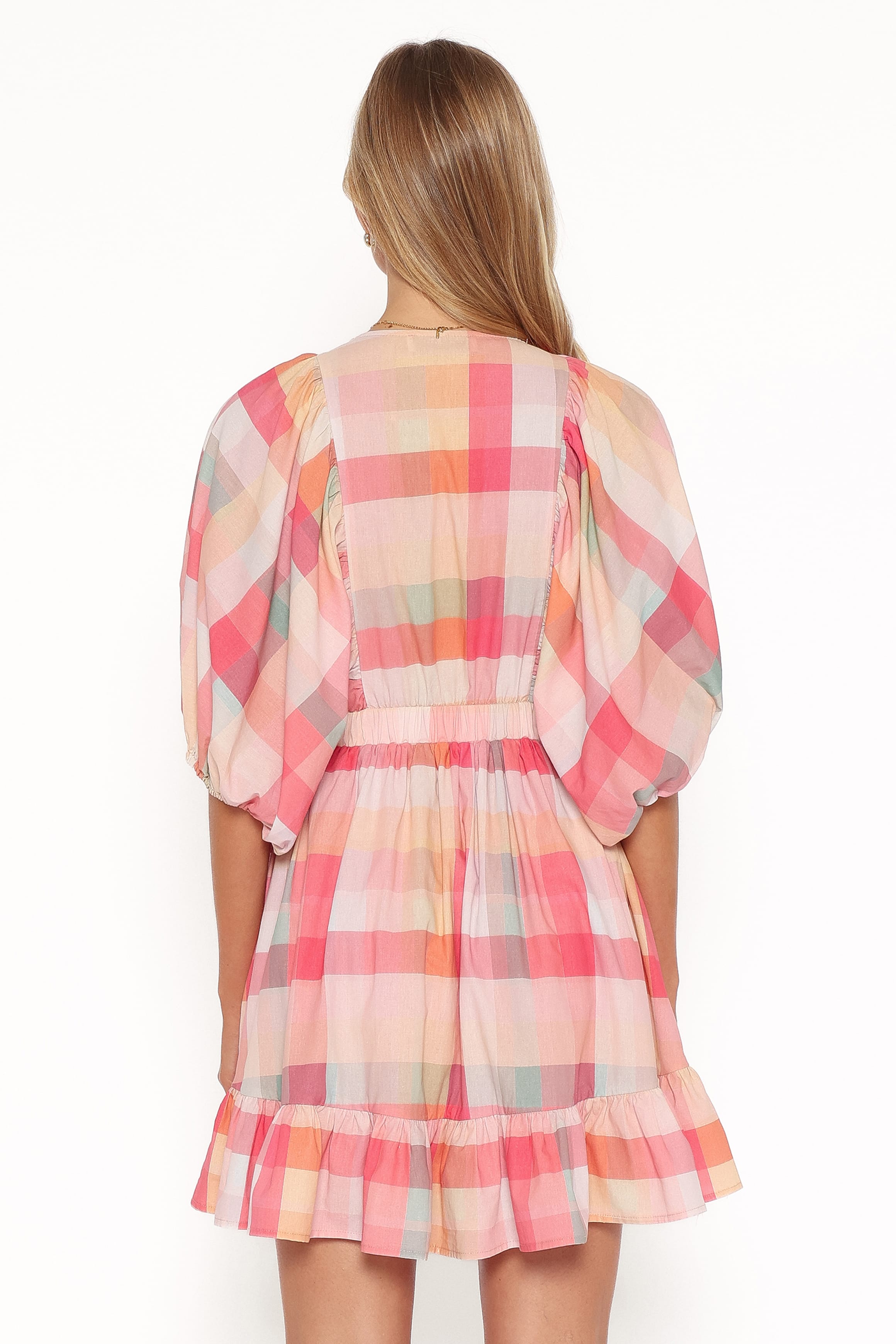 DRESSES Itsy Mini Dress - Pink Picnic Plaid