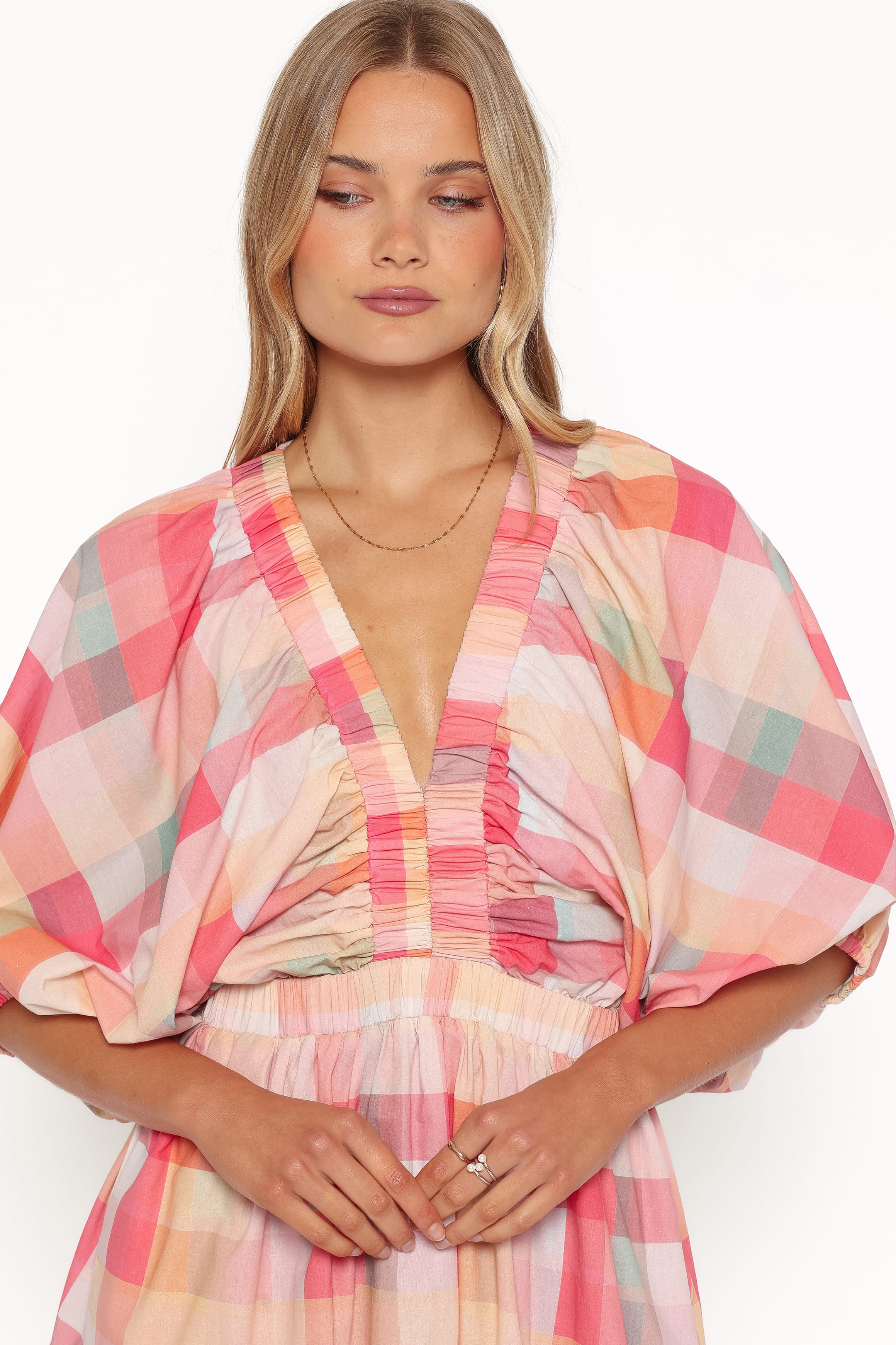 DRESSES Itsy Mini Dress - Pink Picnic Plaid