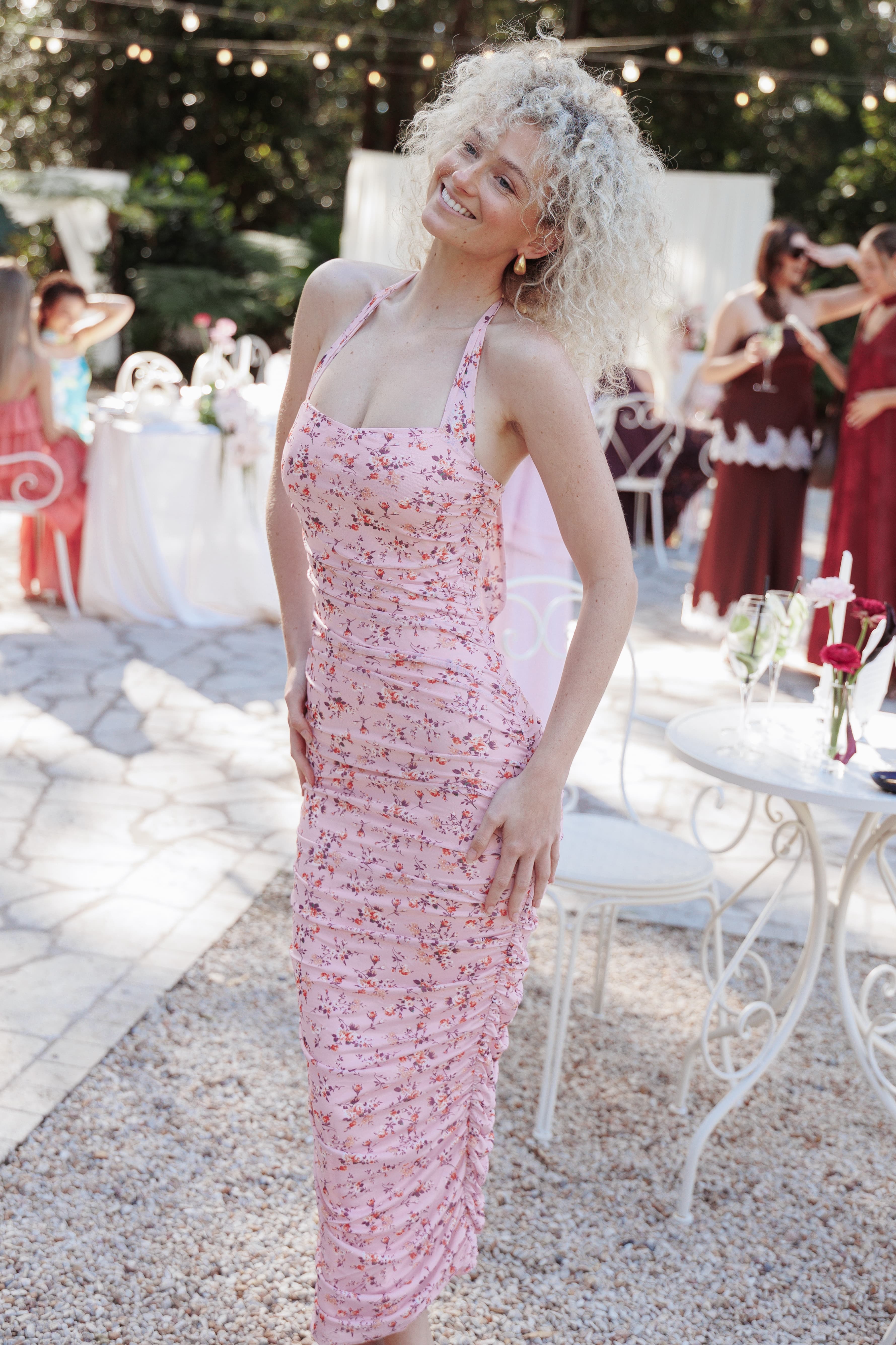 DRESSES Izzie Midi Dress - Ditsy Floral
